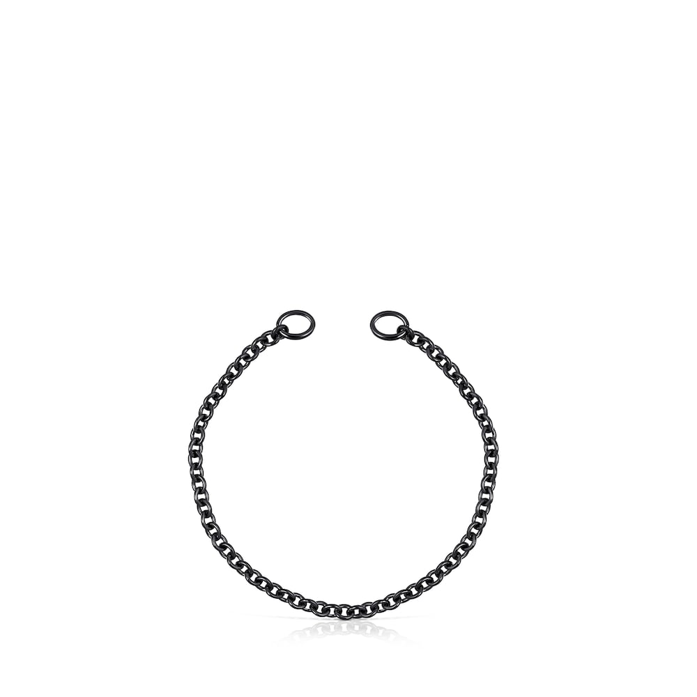Pulsera TOUS Hold de Plata Dark Silver 17cm image number 1