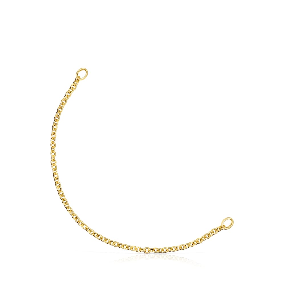 Pulsera Hold con ba&ntilde;o de oro 18 kt sobre plata