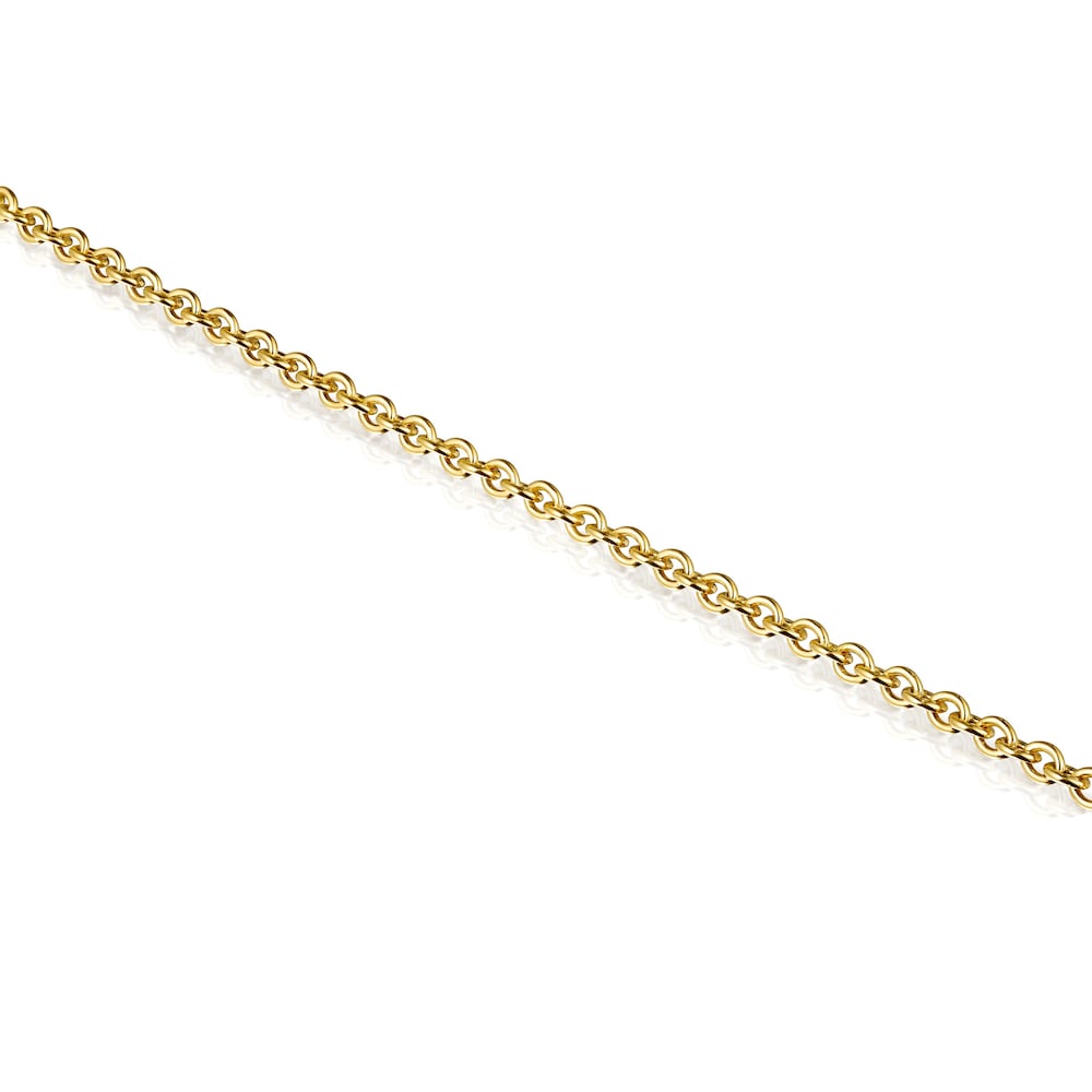 Pulsera Hold con ba&ntilde;o de oro 18 kt sobre plata