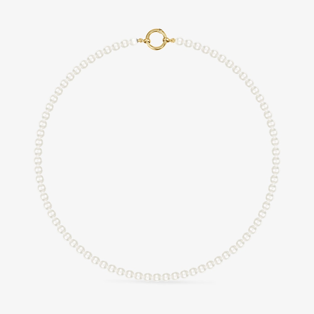 Collar de perlas y oro 18K Hold