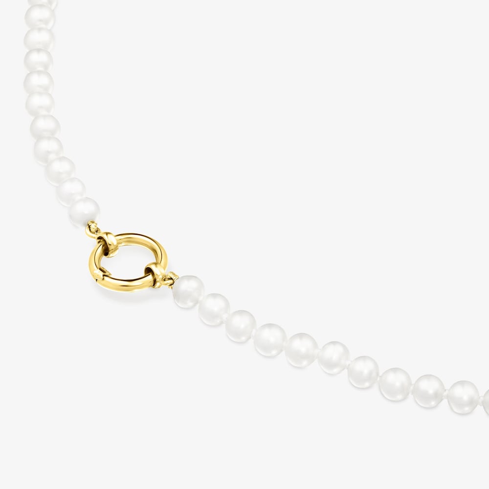 Collar de perlas y oro 18K Hold