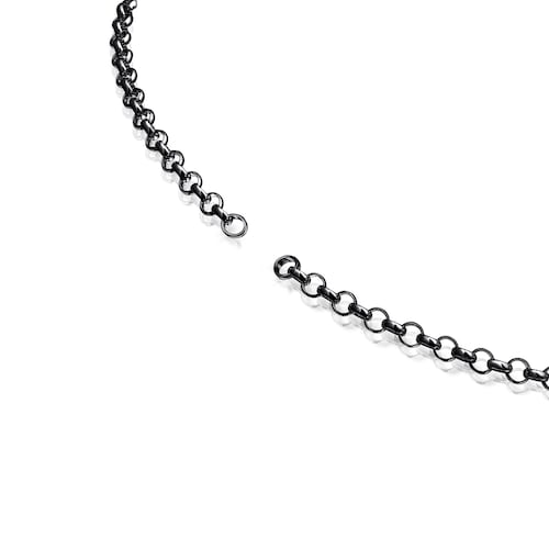 42 cm Dark Silver Hold Choker