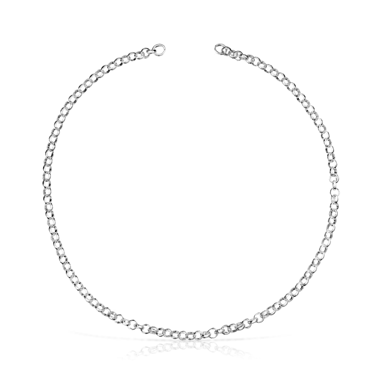 Silver TOUS Hold Choker 42cm