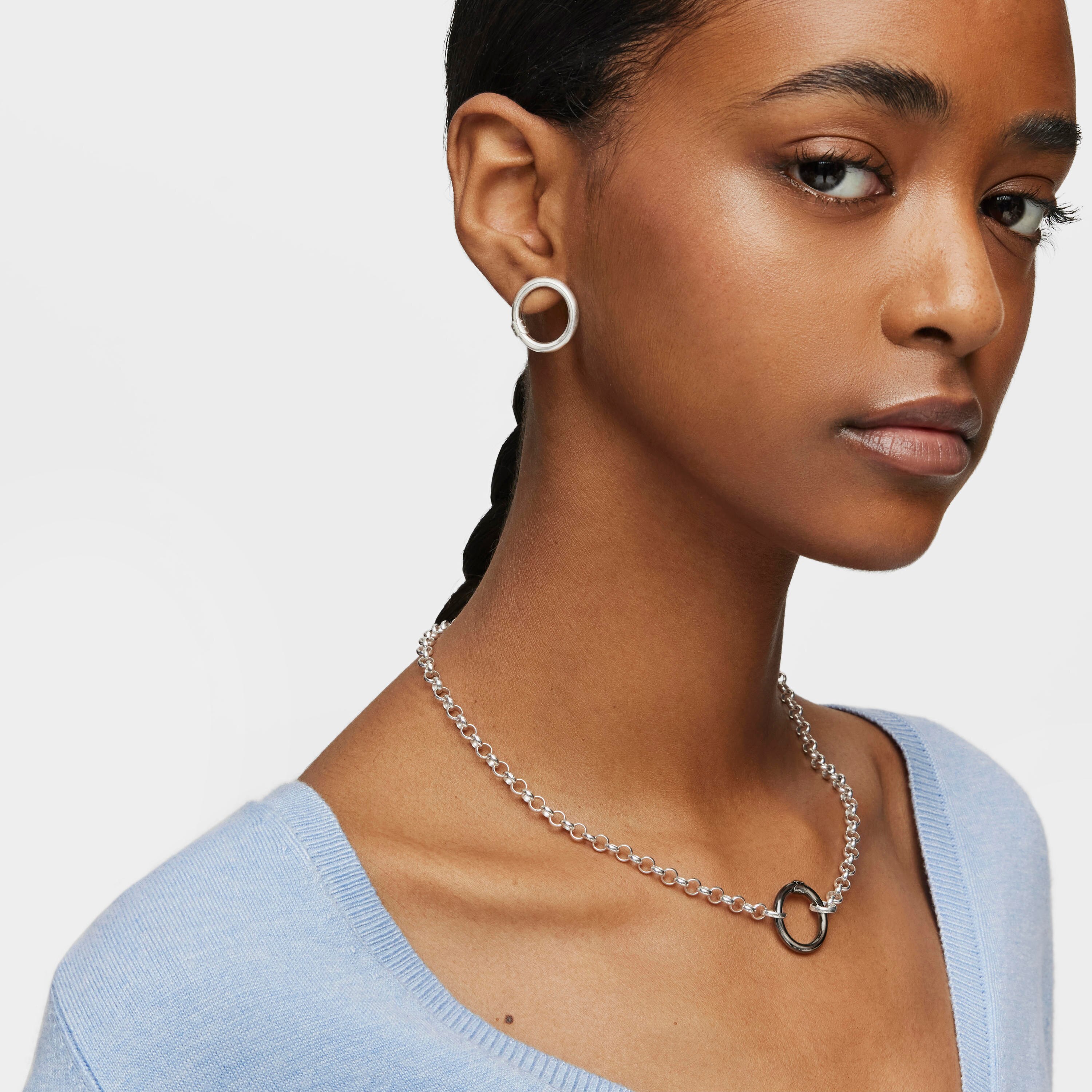 Silver TOUS Hold Choker 42cm