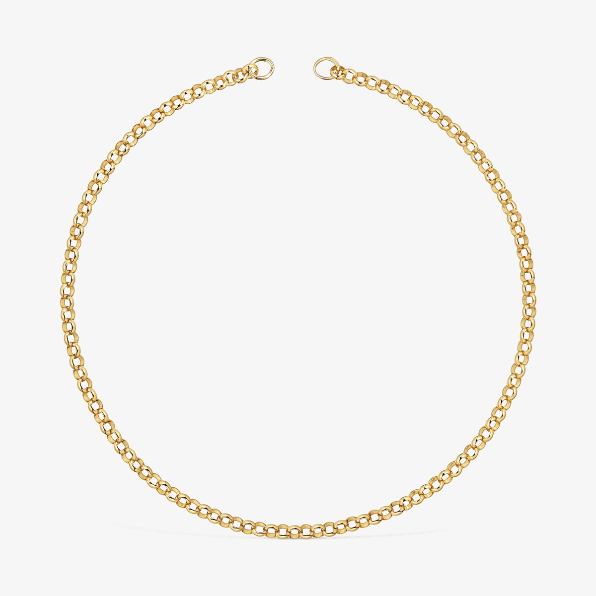 Tous - Gargantilla De Plata Con Baño De Oro 18kt 42 Cm Hold - Dorado