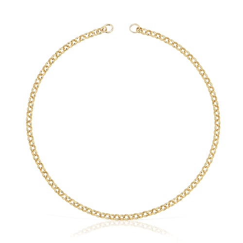 Vermeil TOUS Hold Choker 42cm