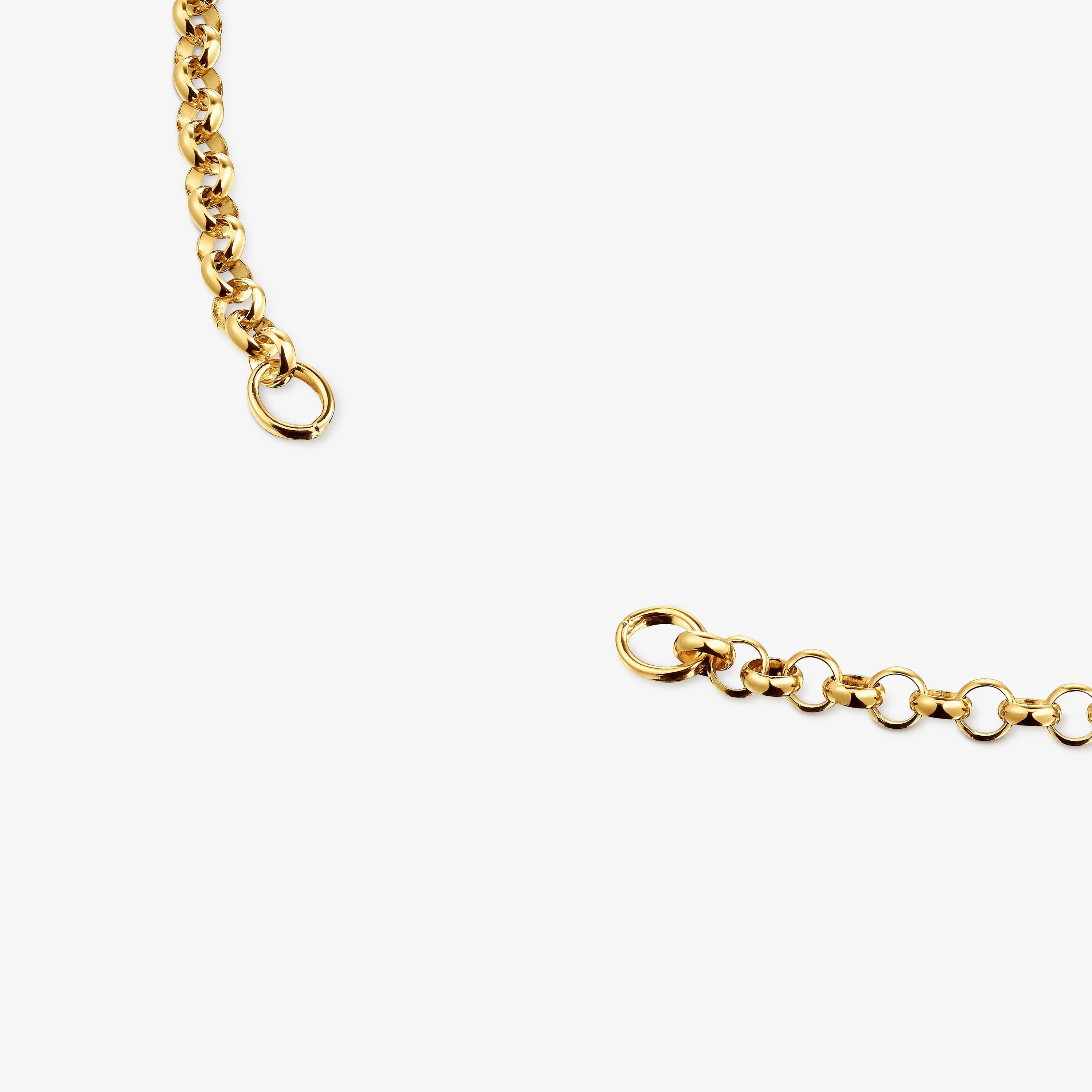 Vermeil TOUS Hold Choker 42cm.