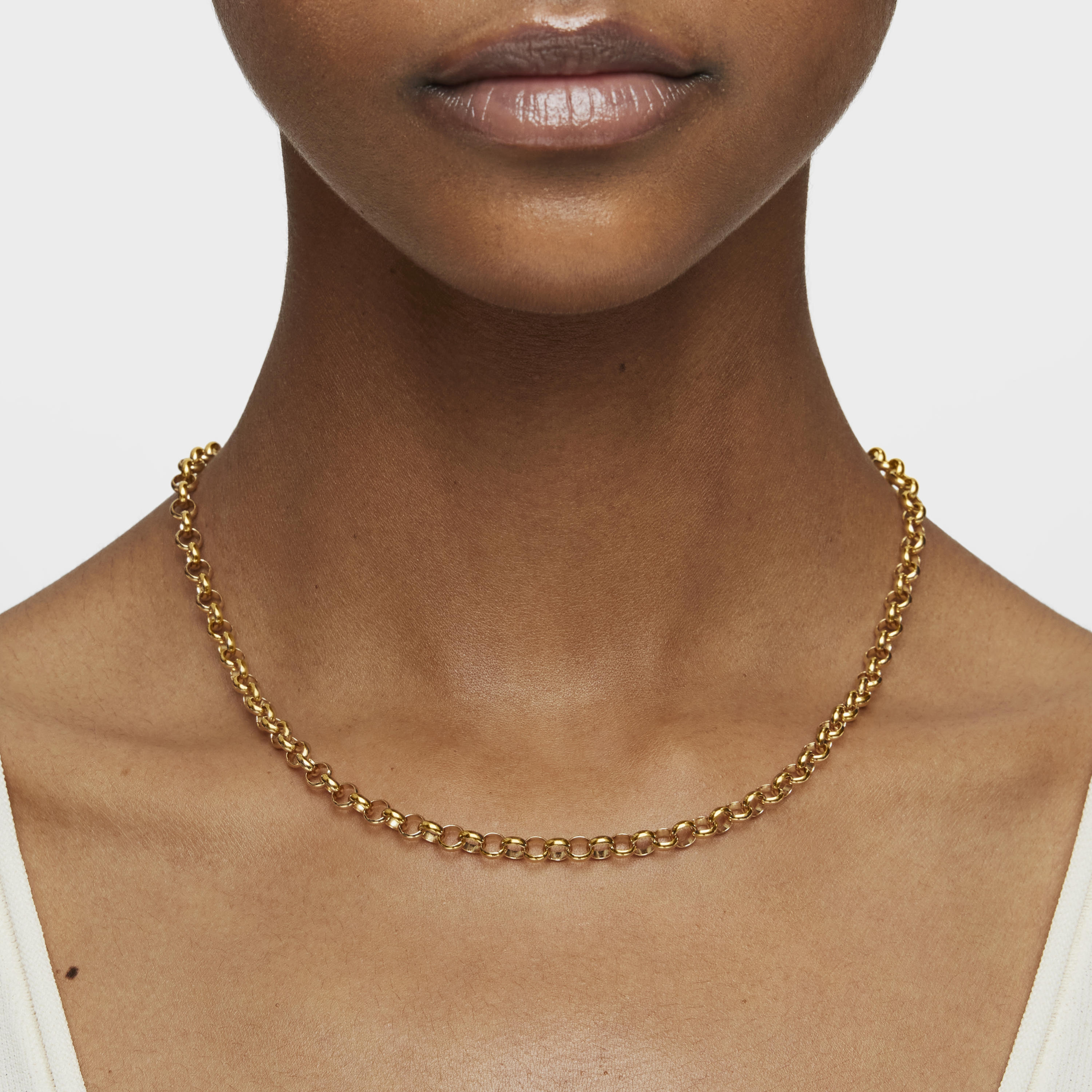 Vermeil TOUS Hold Choker 42cm.