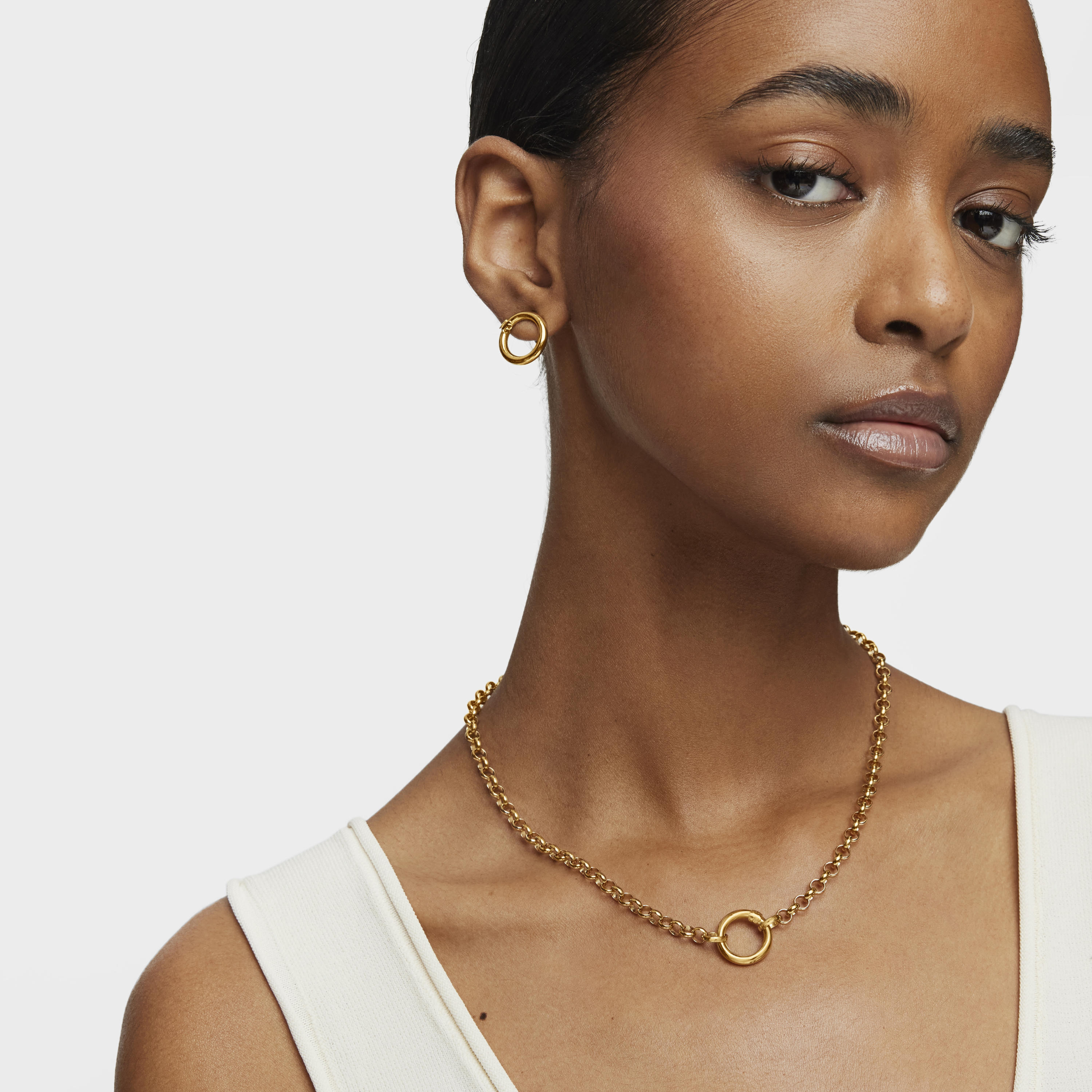 Vermeil TOUS Hold Choker 42cm.