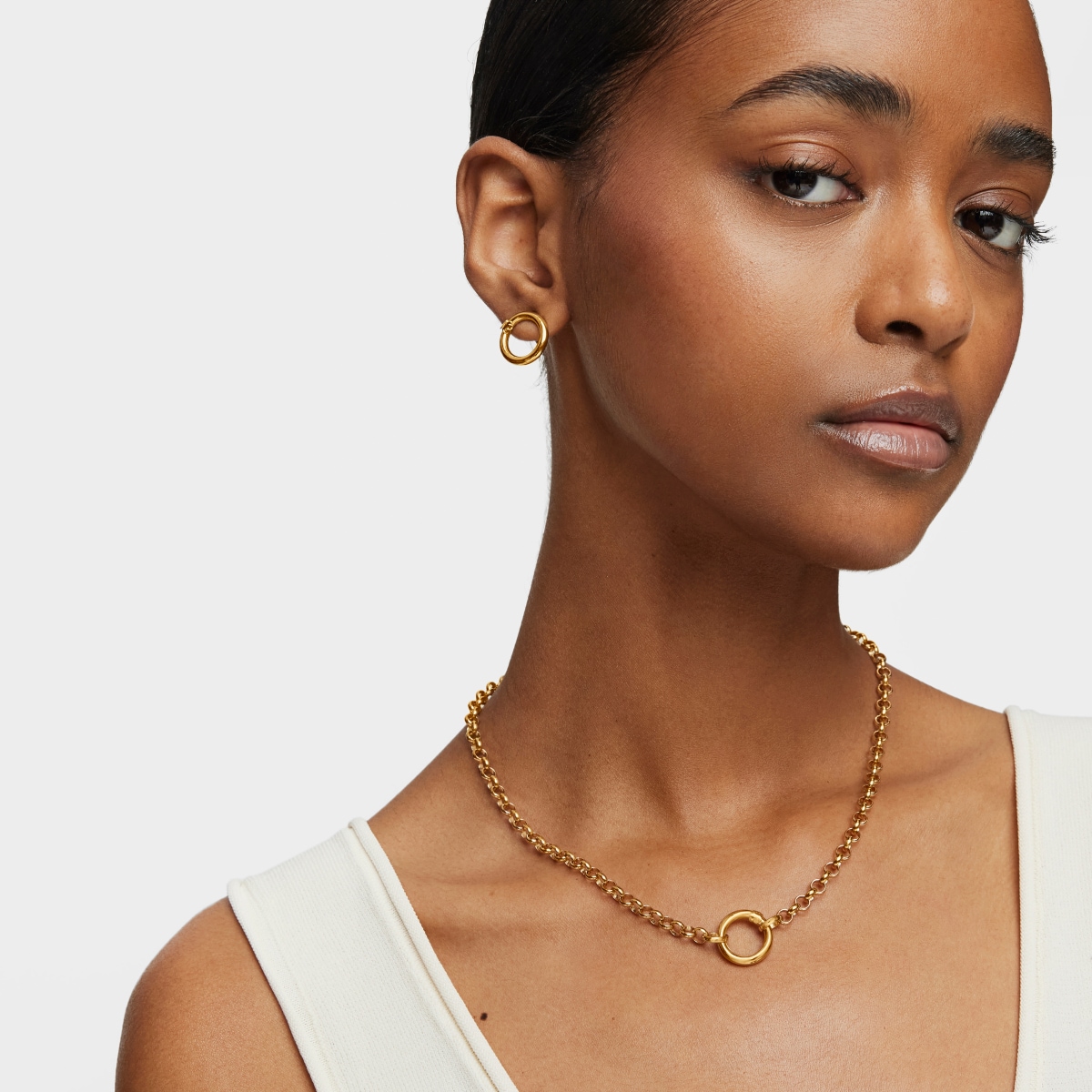 Vermeil TOUS Hold Choker 42cm