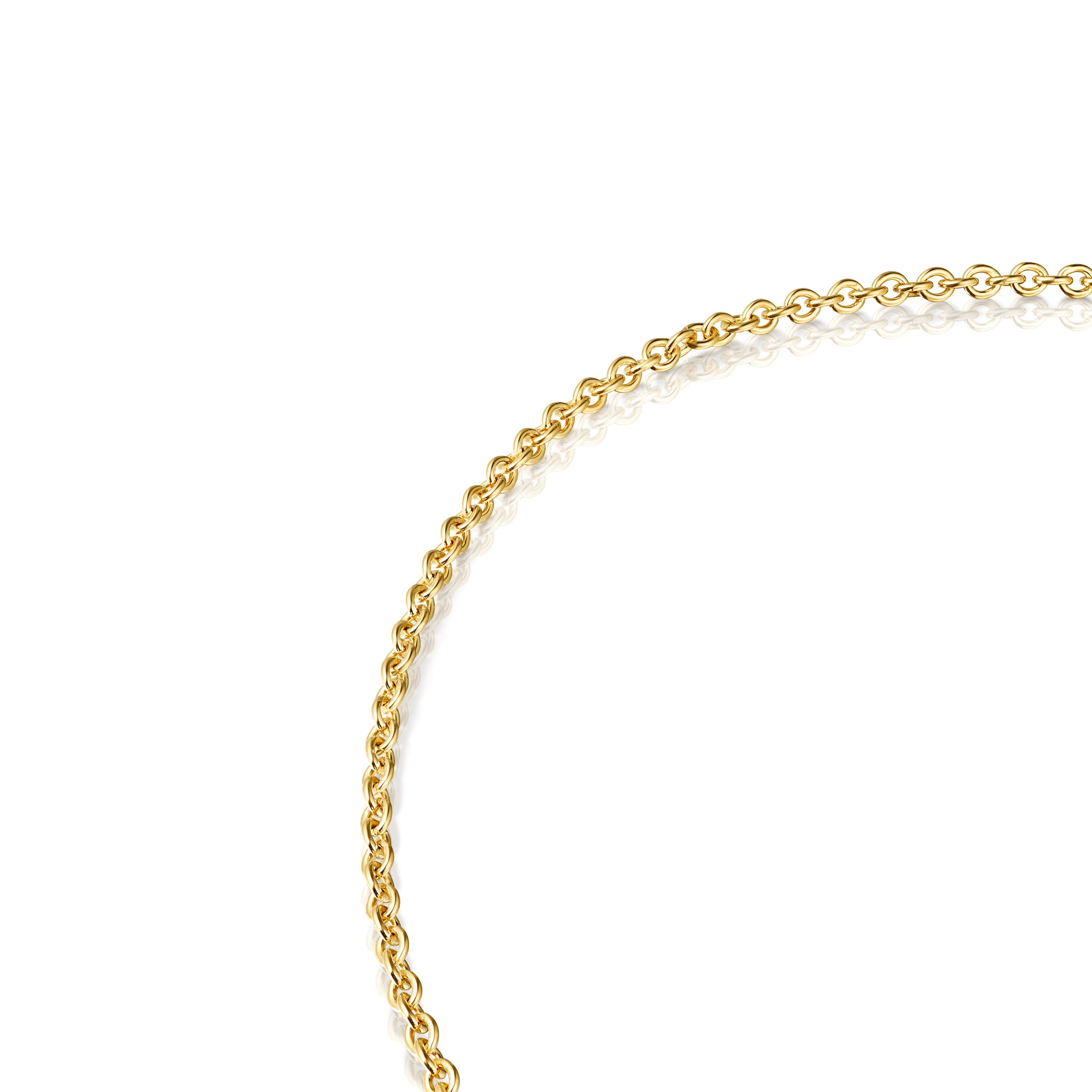 Gargantilla con baño de oro 18 kt sobre plata Hold