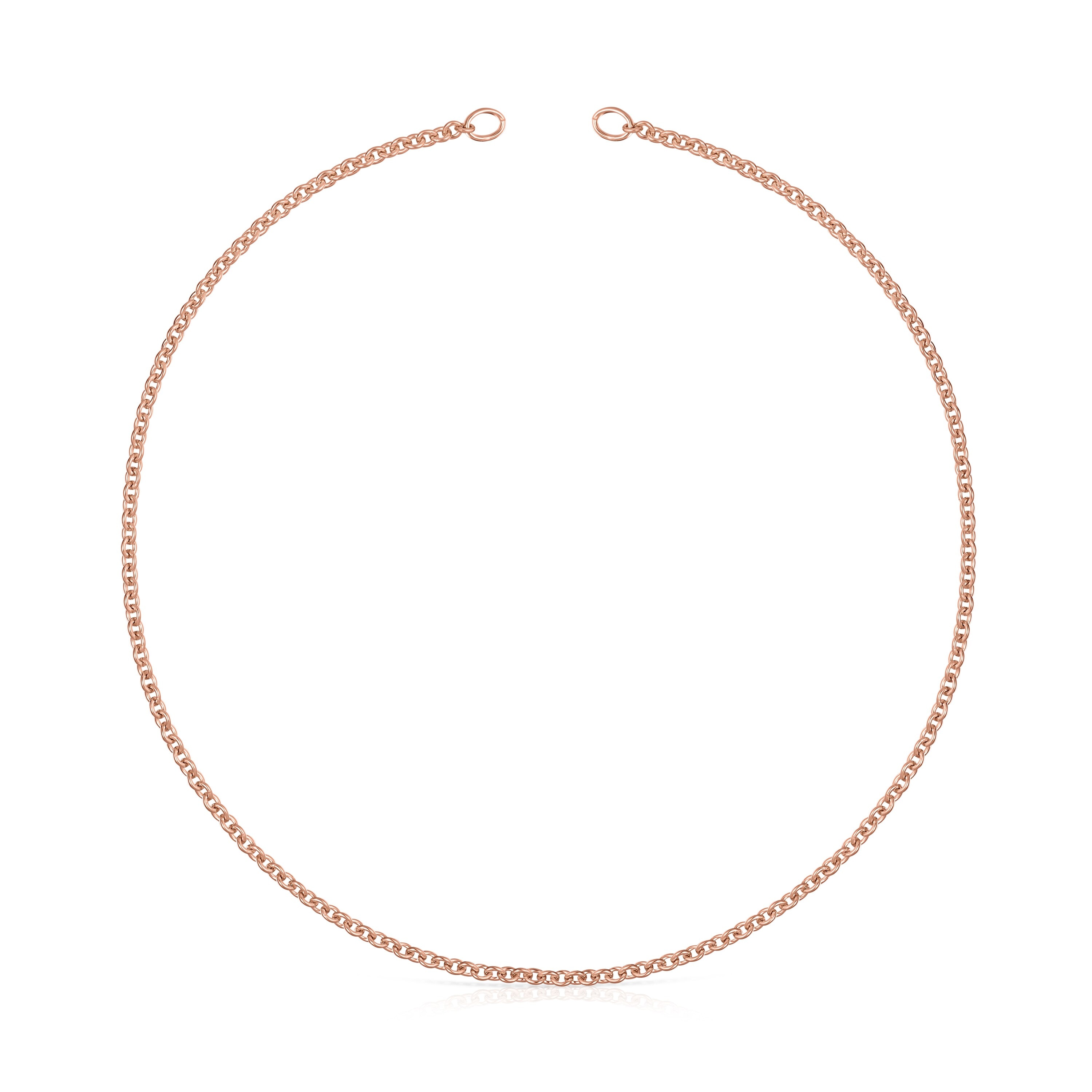Rose 18K gold vermeil Hold Choker