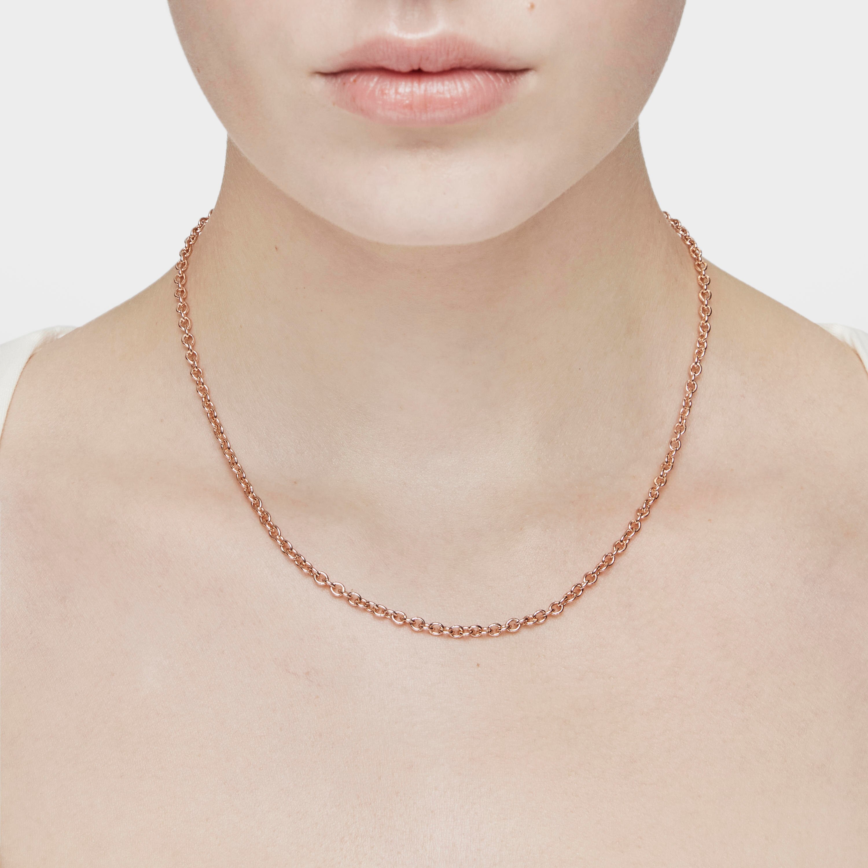 Rose Silver Vermeil Hold Choker
