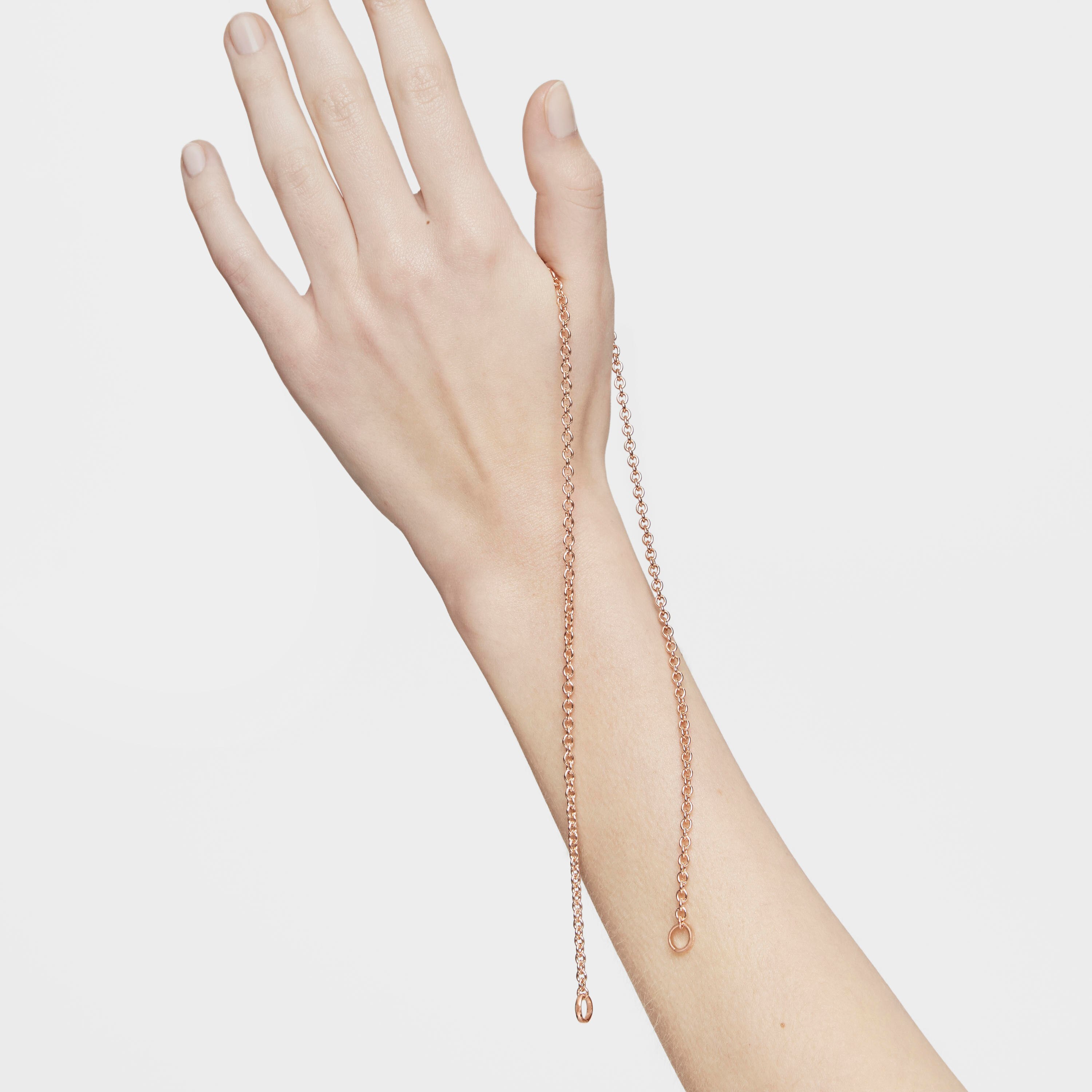 Rose Silver Vermeil Hold Choker