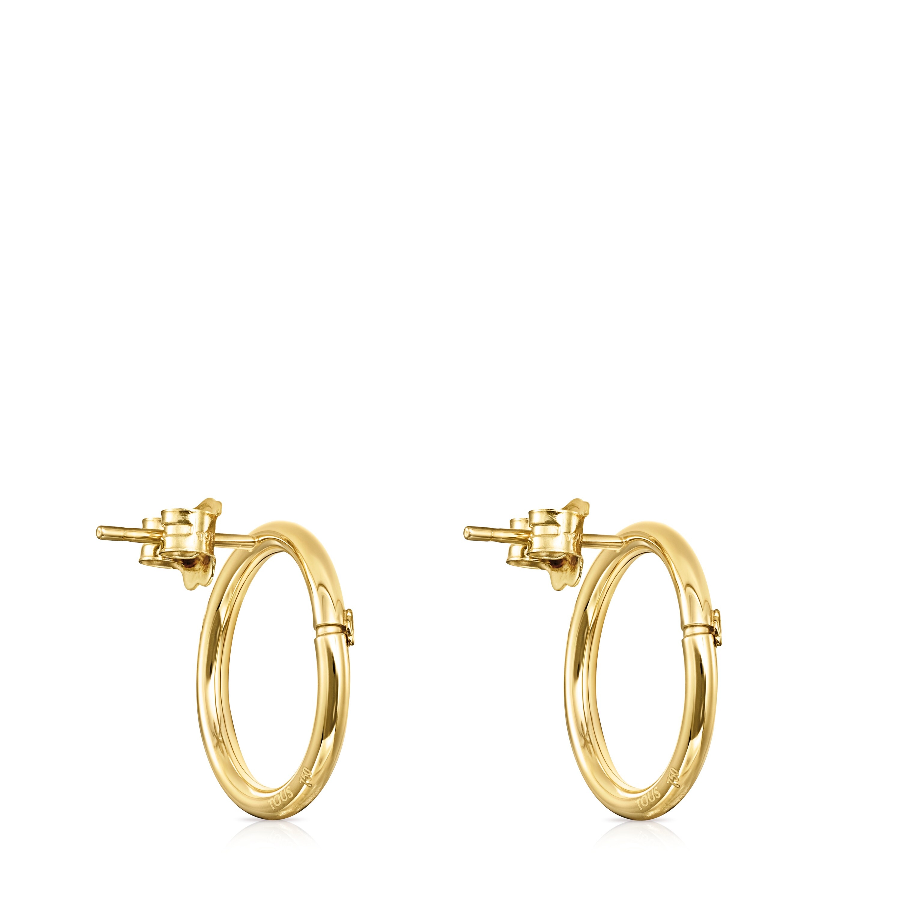 Gold Hold Earrings push back