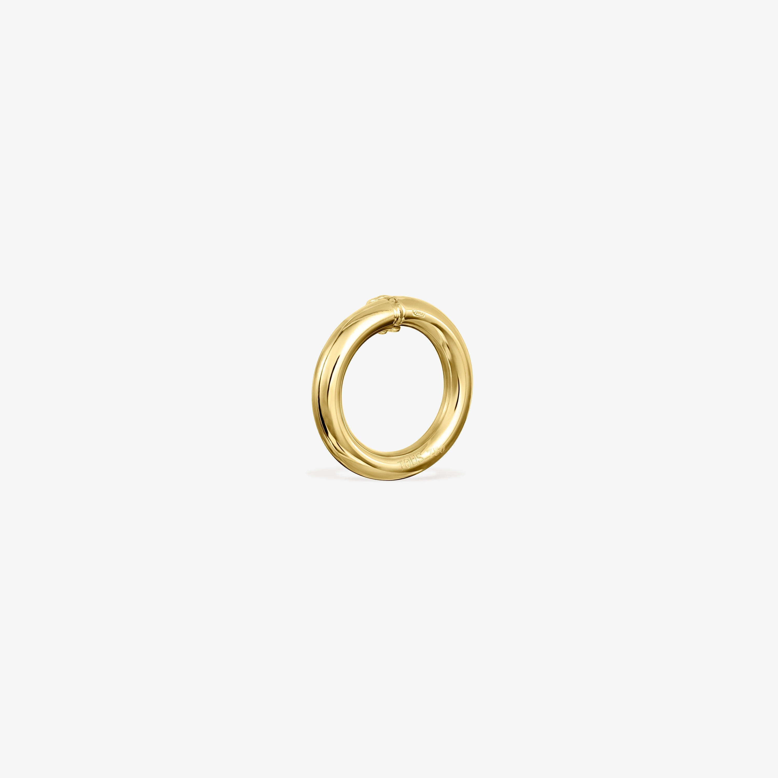 18K solid gold Hold Ring