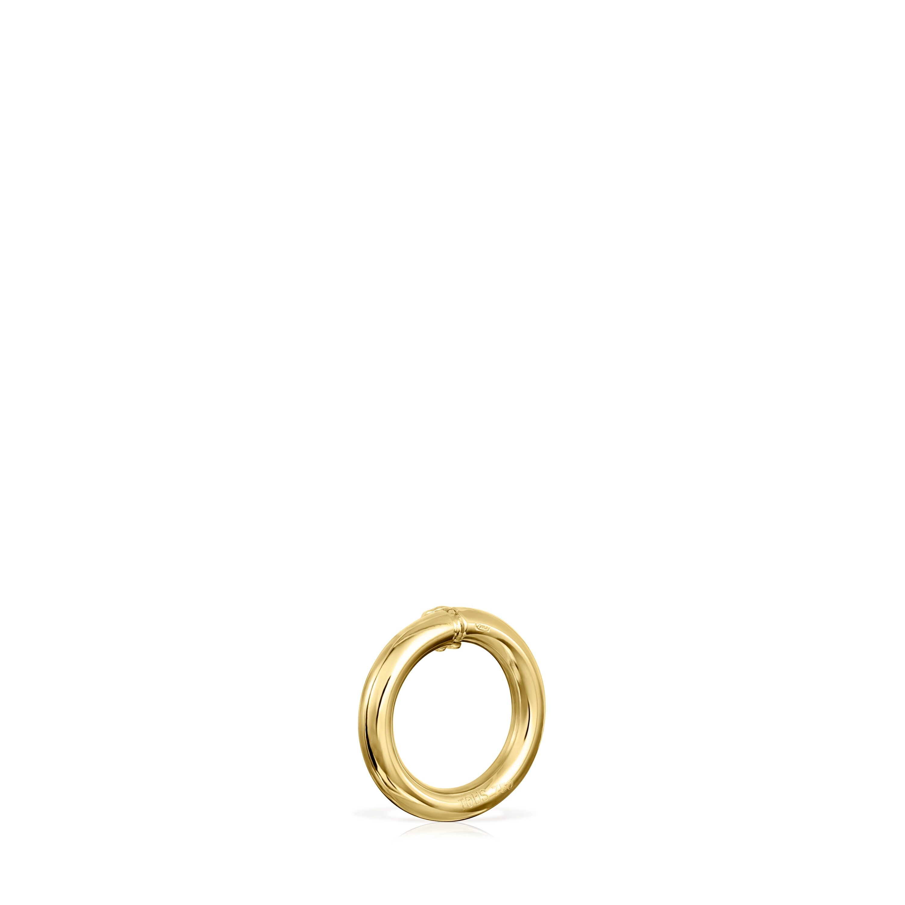 Small Gold Hold Ring