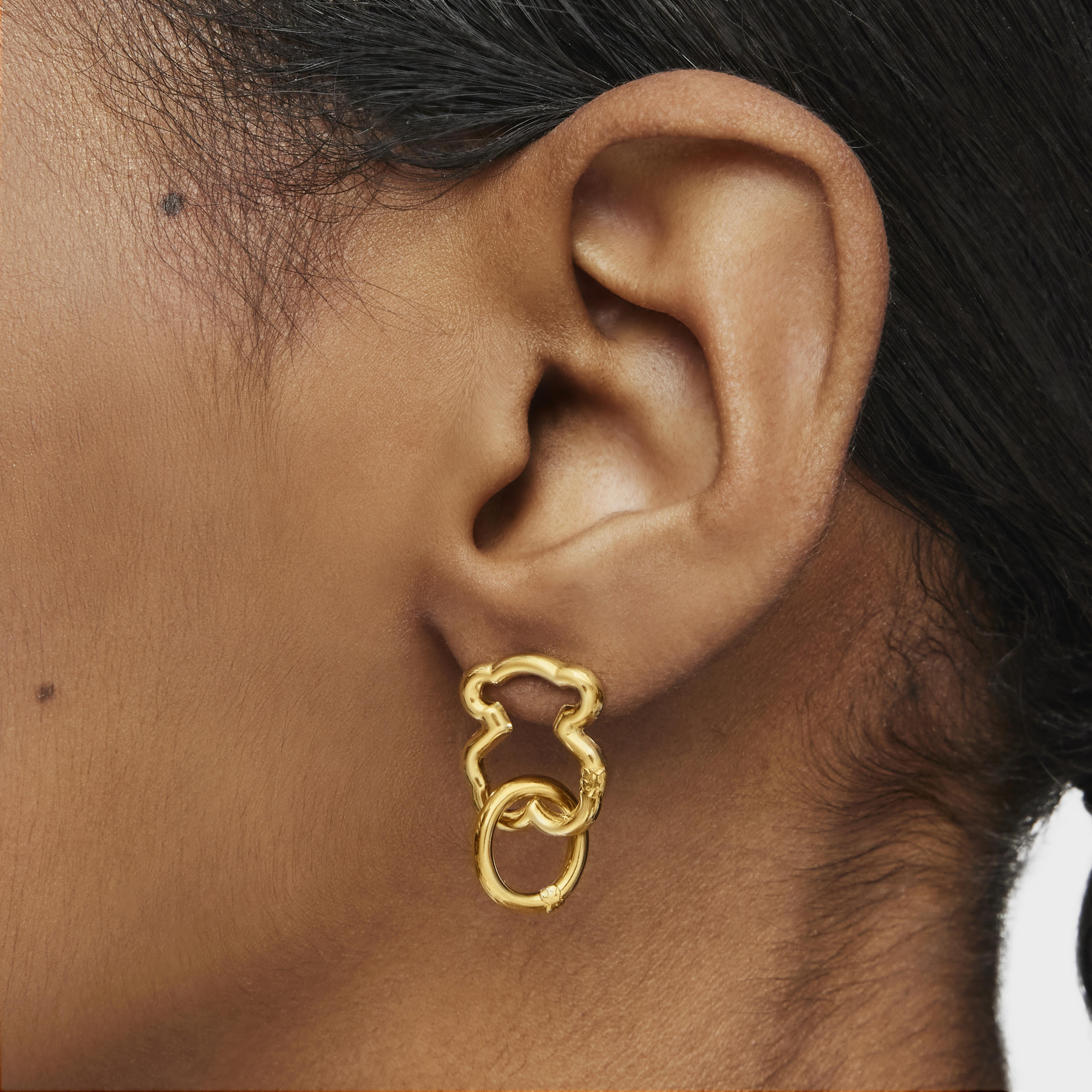 18K solid gold Hold Ring