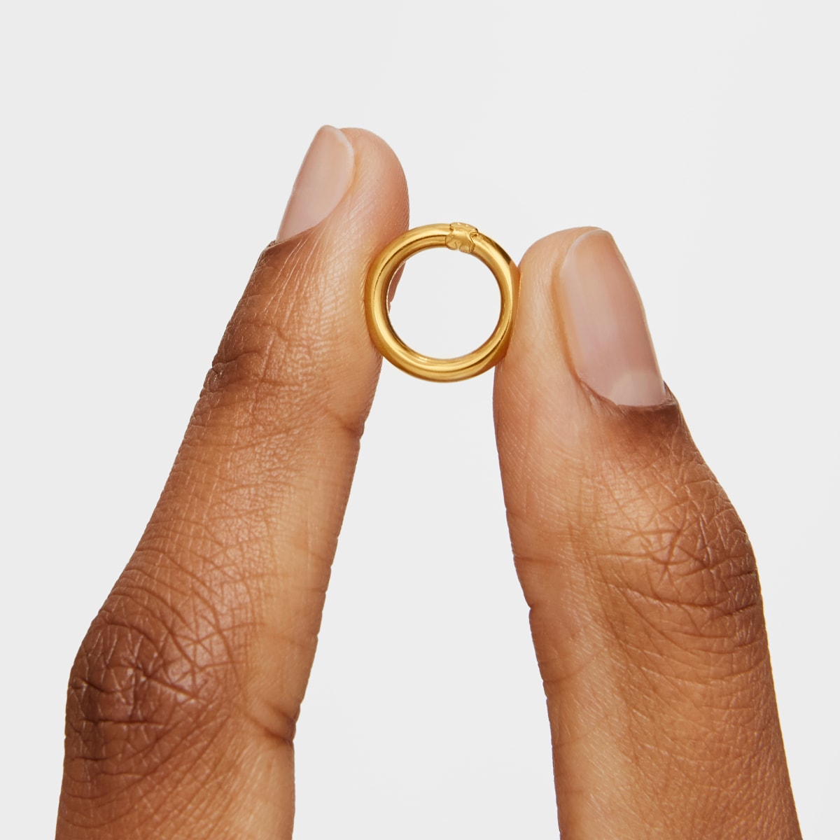 Small Gold Hold Ring