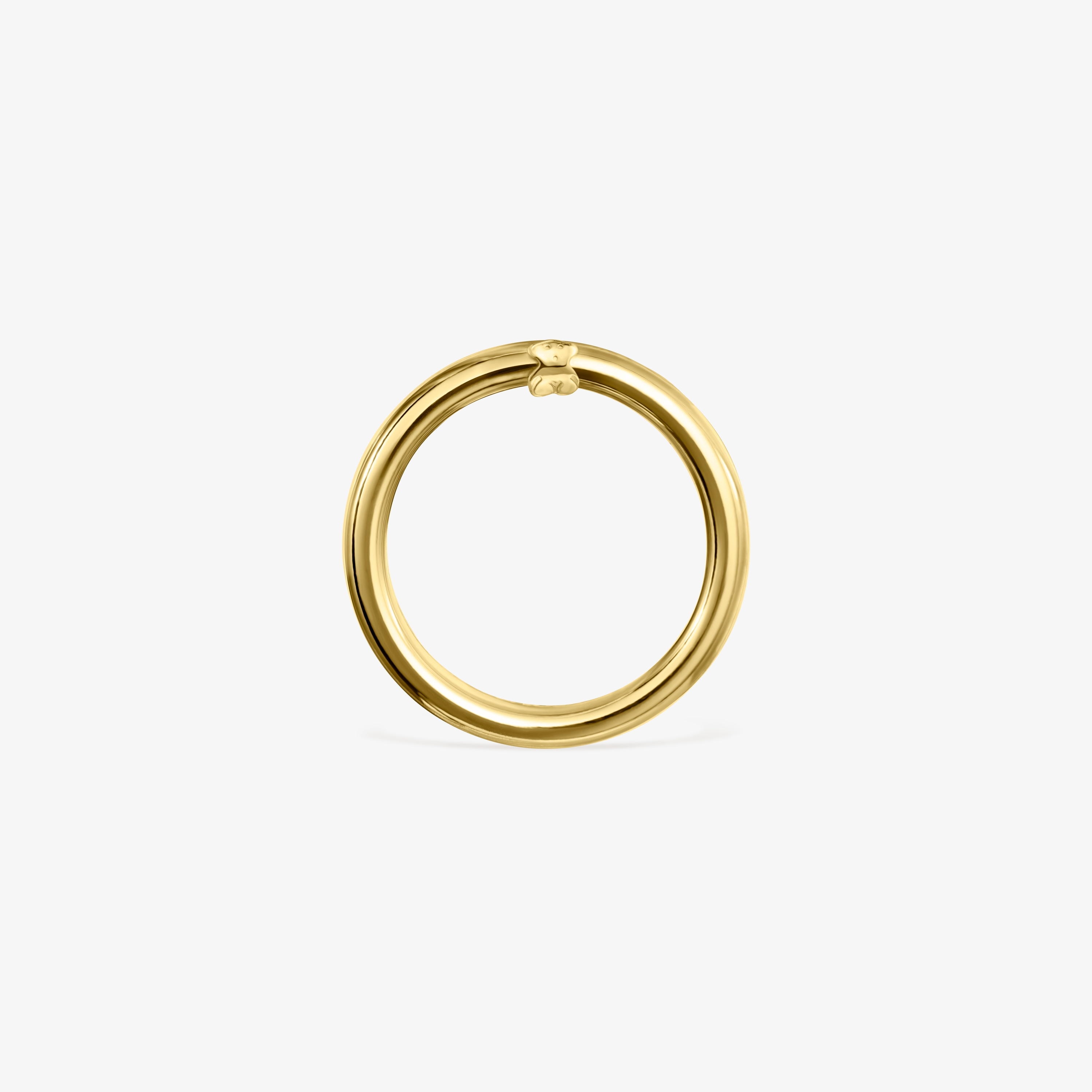 Medium 18K solid gold Hold Ring