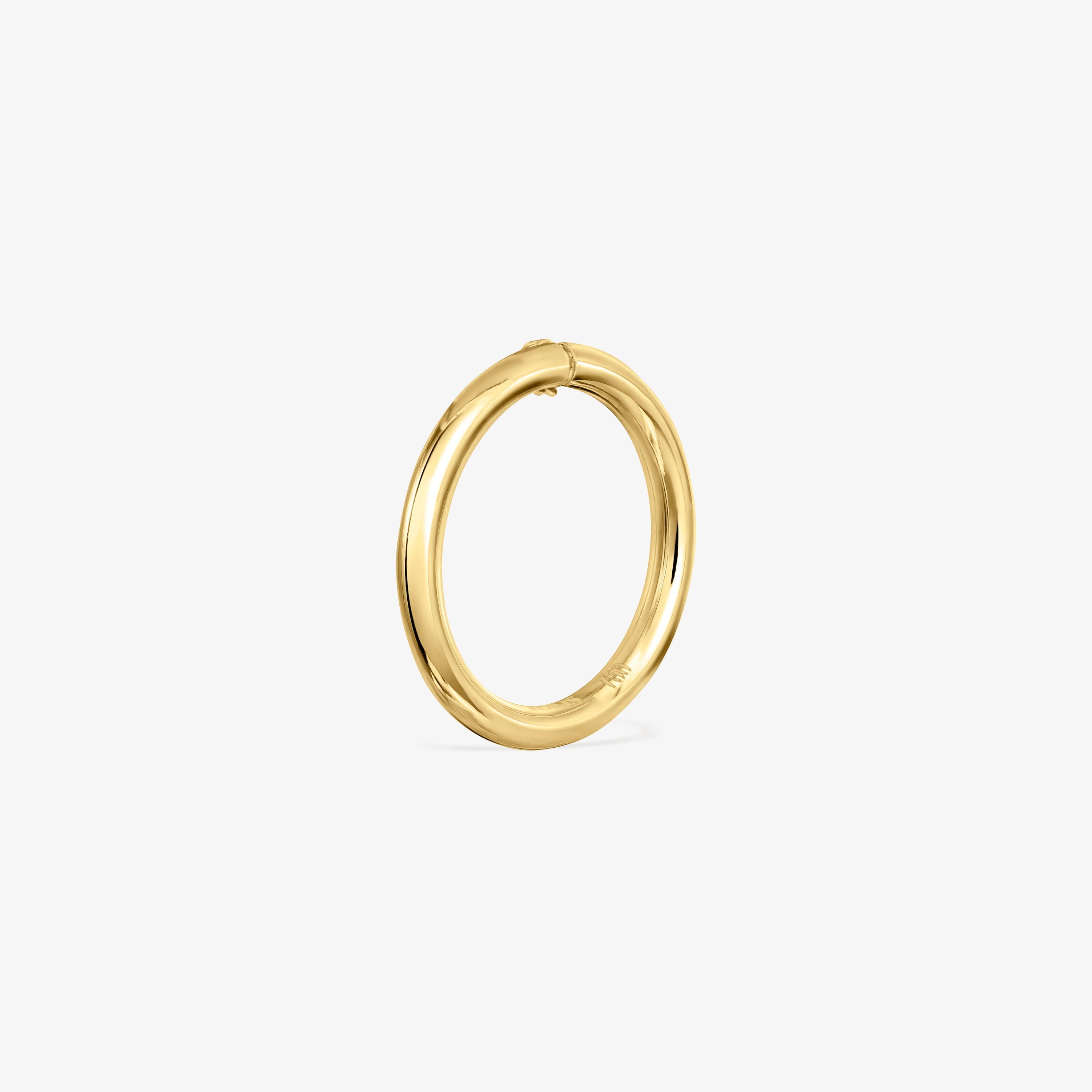 Medium 18K solid gold Hold Ring