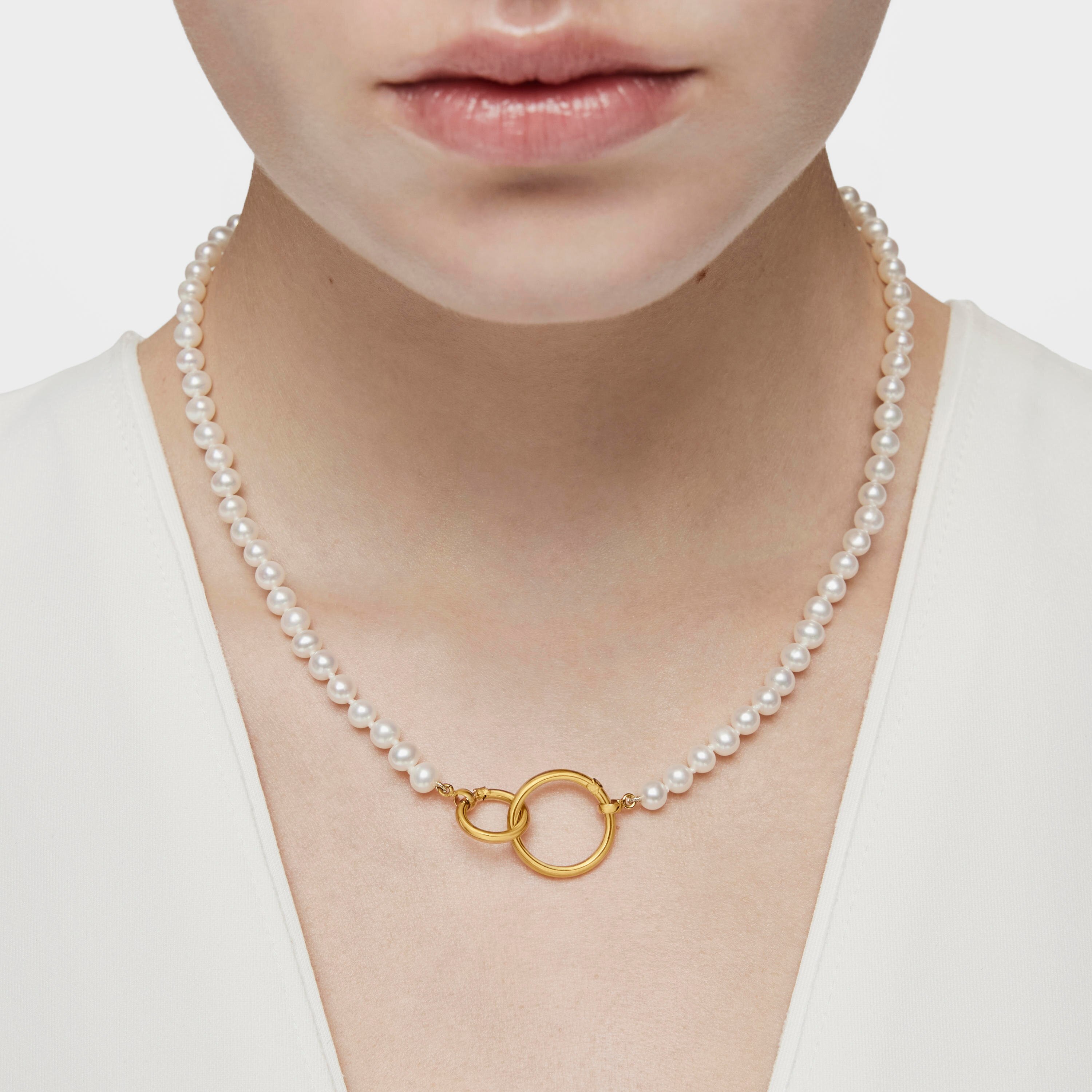 Medium 18K solid gold Hold Ring