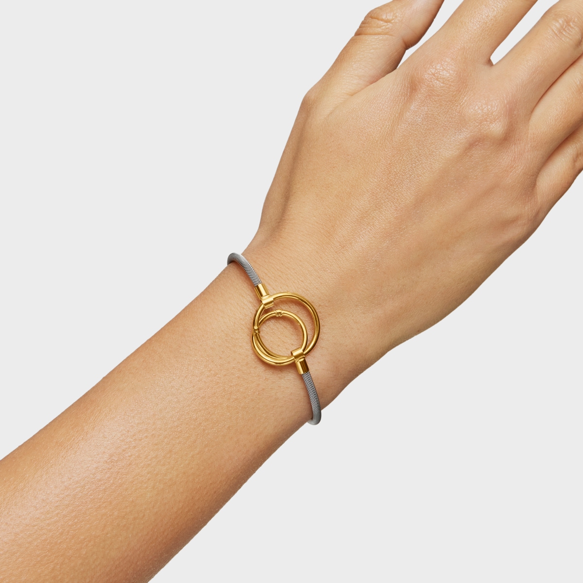 Large Gold Hold Ring