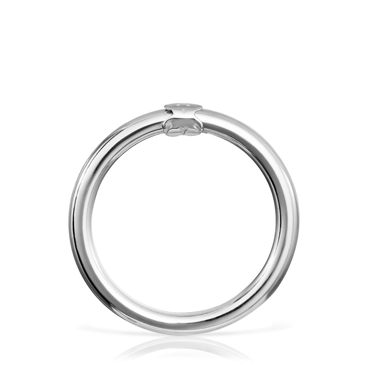 Large Silver Hold Ring