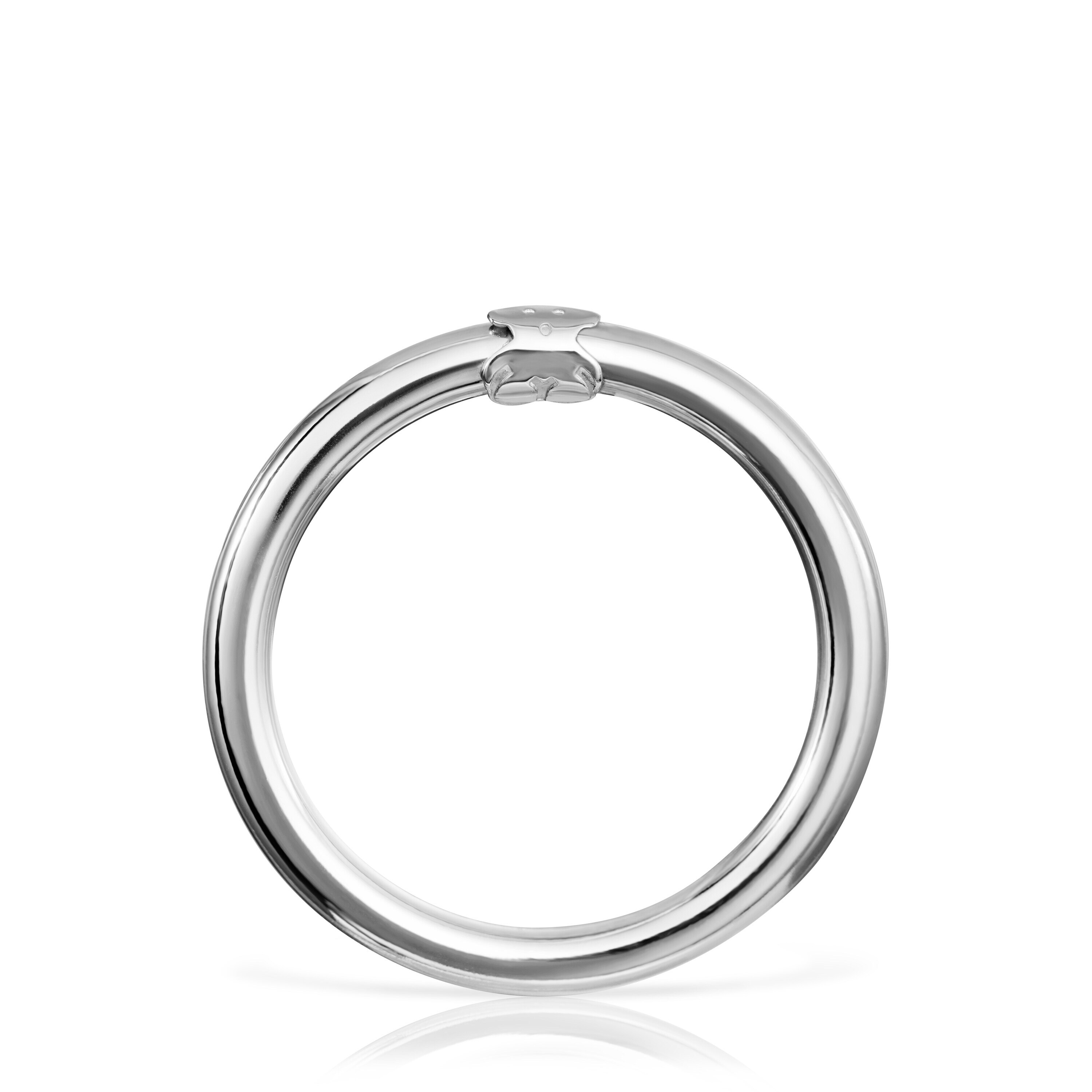 Large Silver Hold Ring