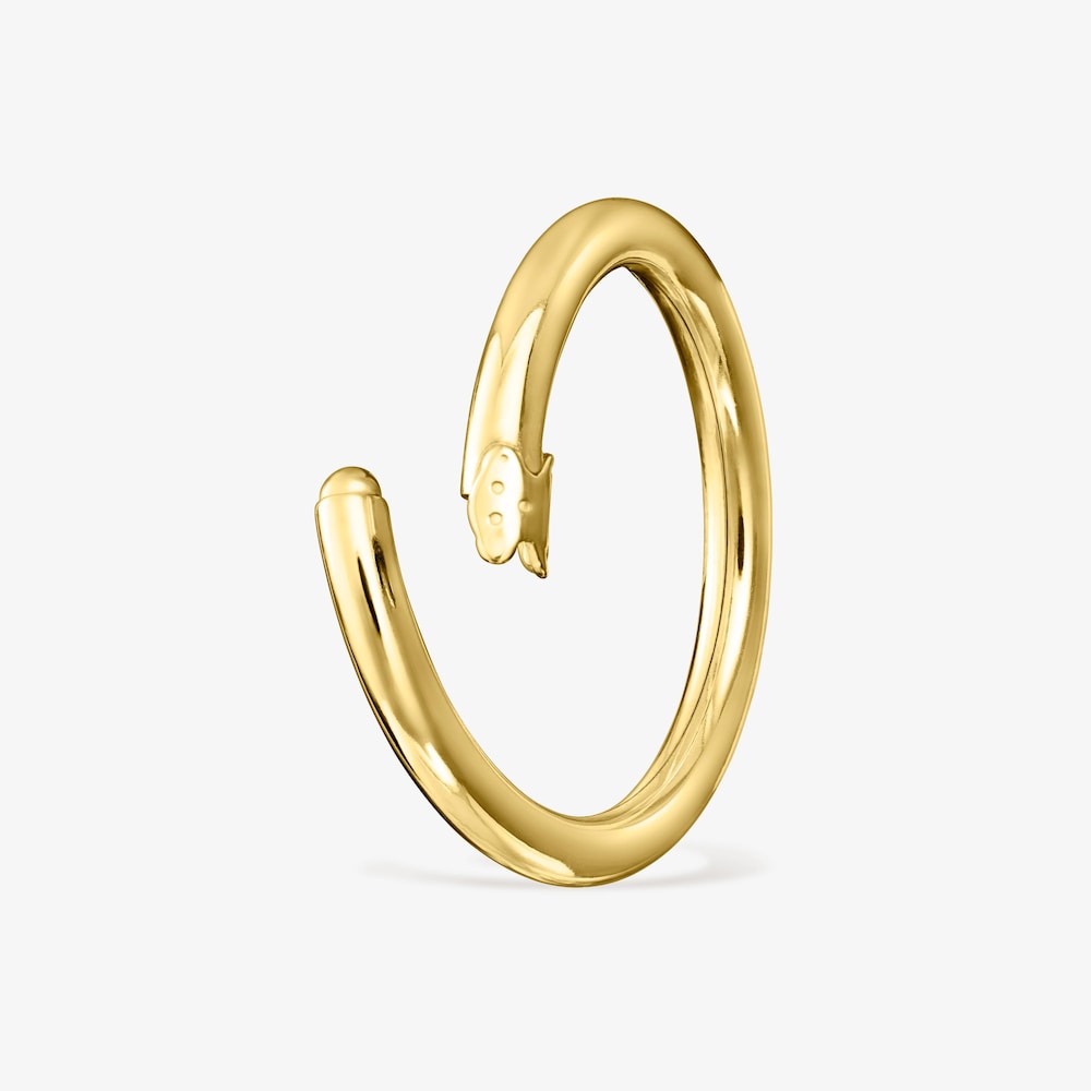 Large 18K gold vermeil Hold Ring
