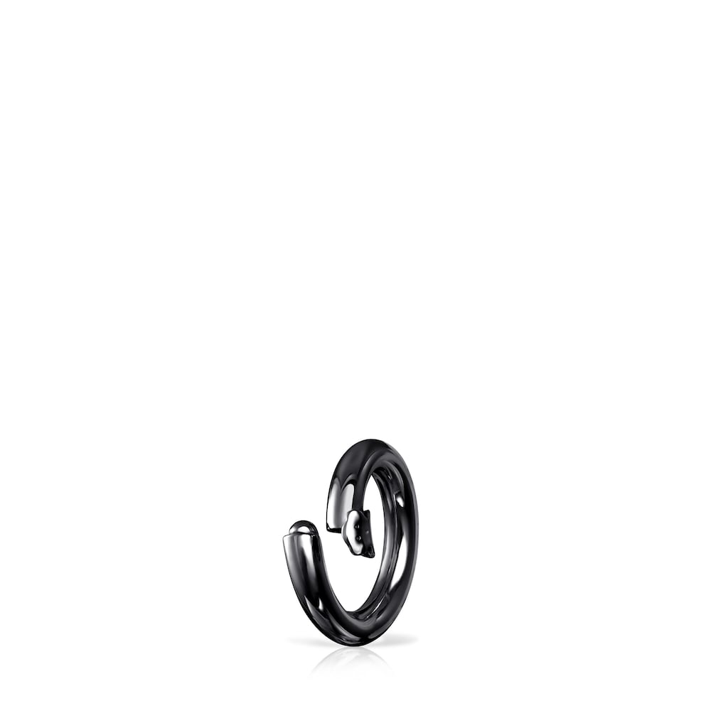 Small Dark Silver Hold Ring