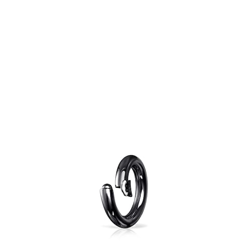 Small Dark Silver Hold Ring