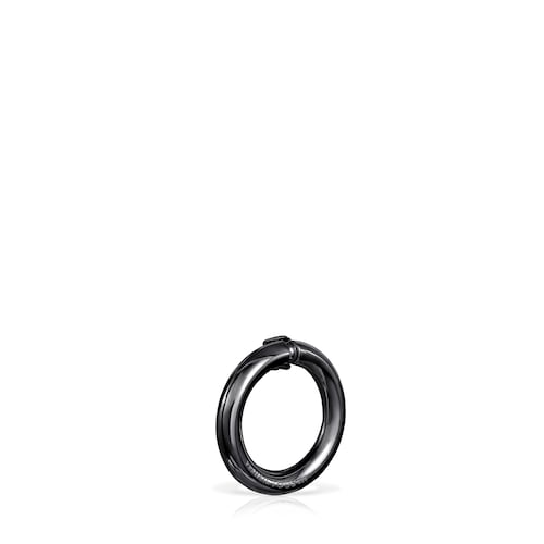 Small Dark Silver Hold Ring