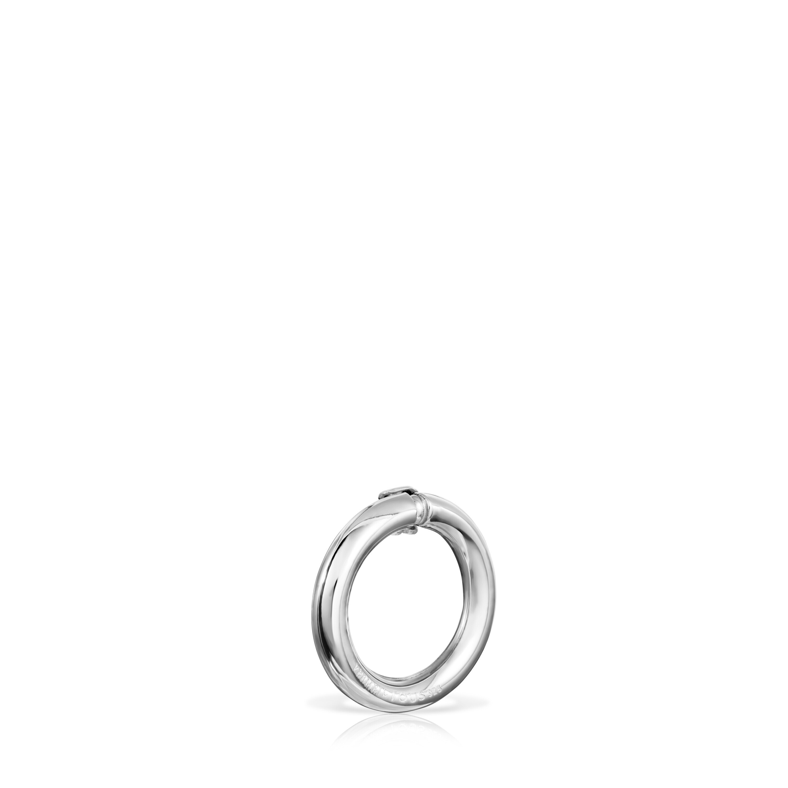 Small Silver Hold Ring