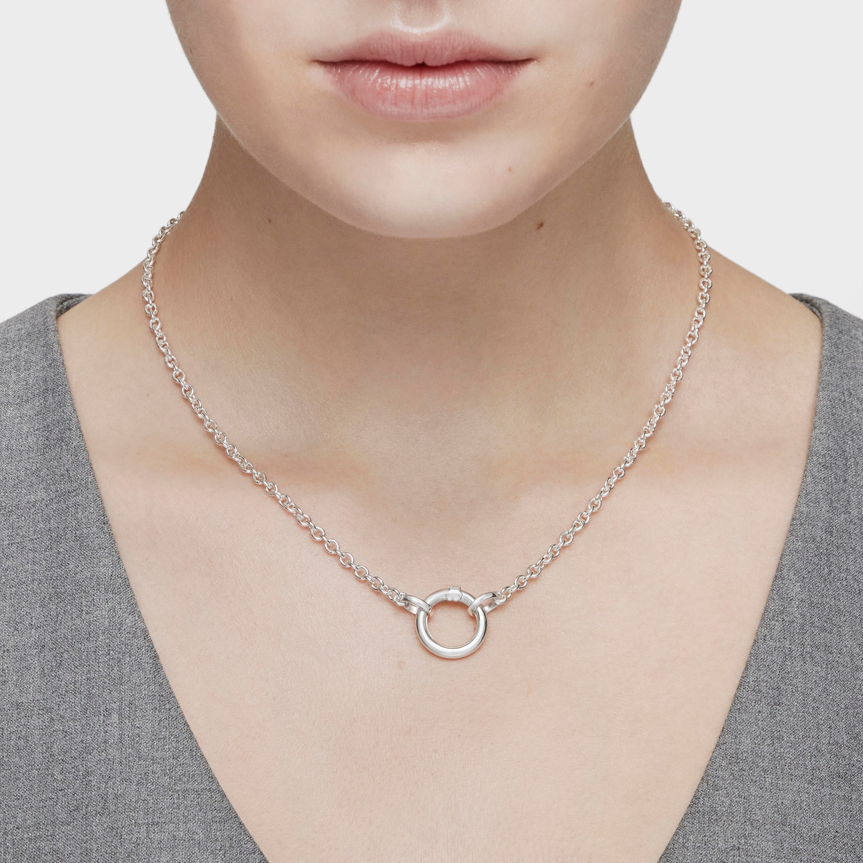 Small Silver Hold Ring