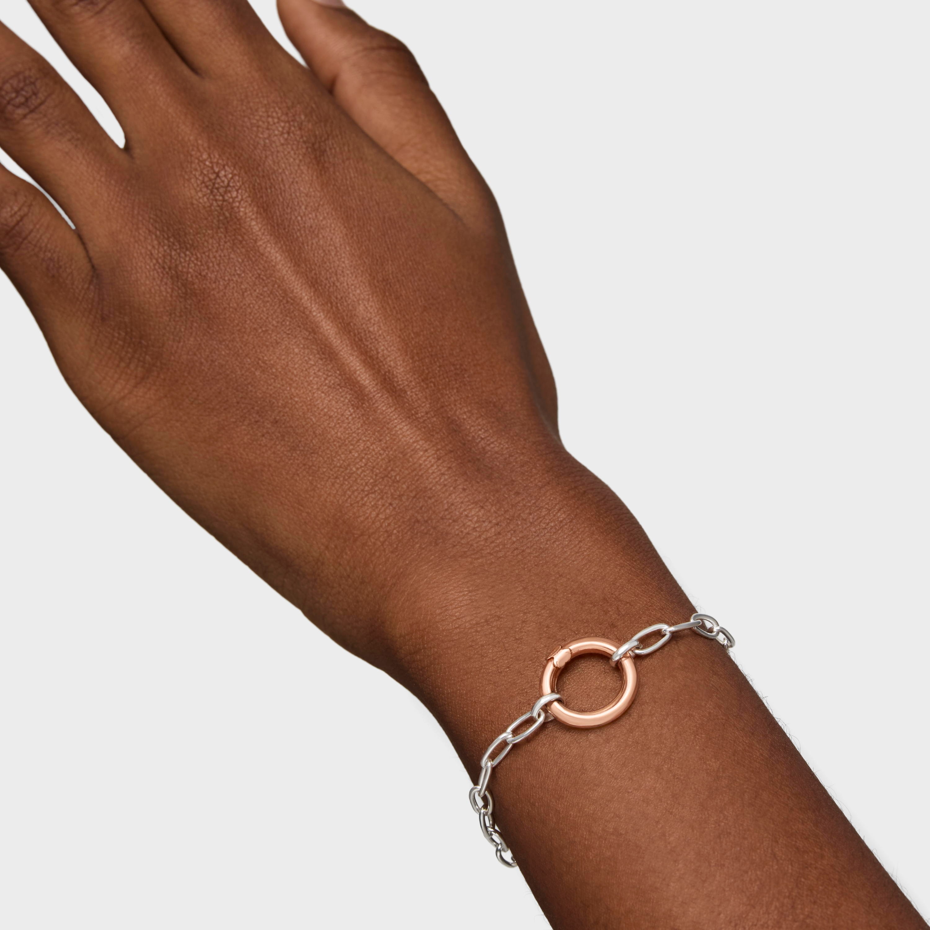 Rose 18K gold vermeil Hold Ring