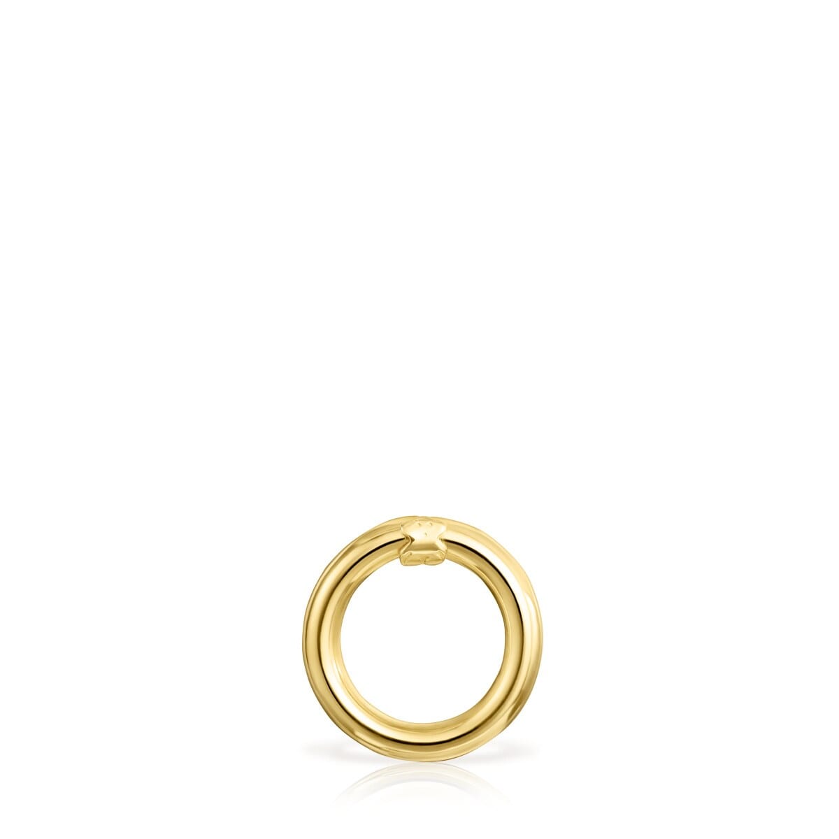 Small Vermeil Silver Hold Ring