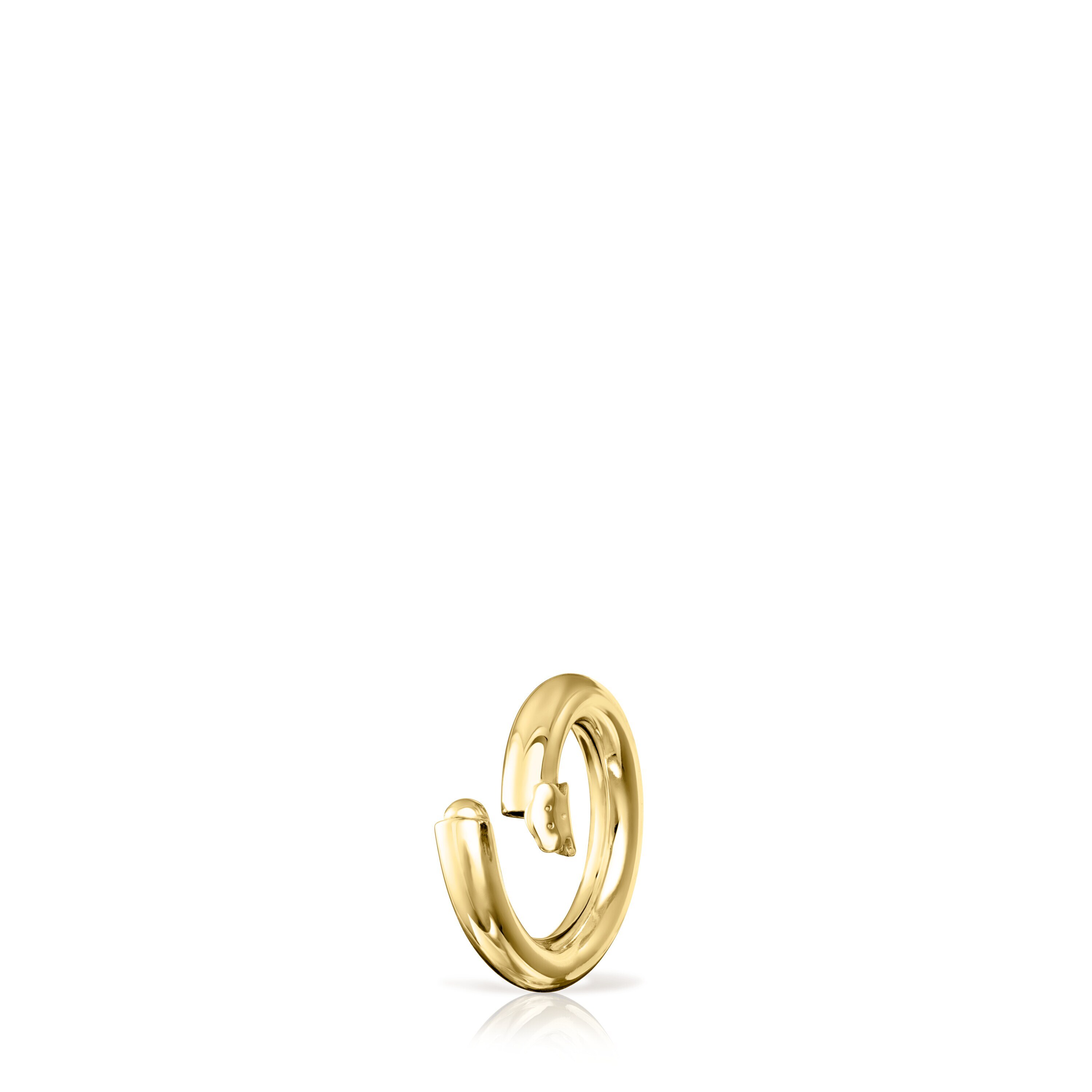 Vermeil Silver Hold Ring