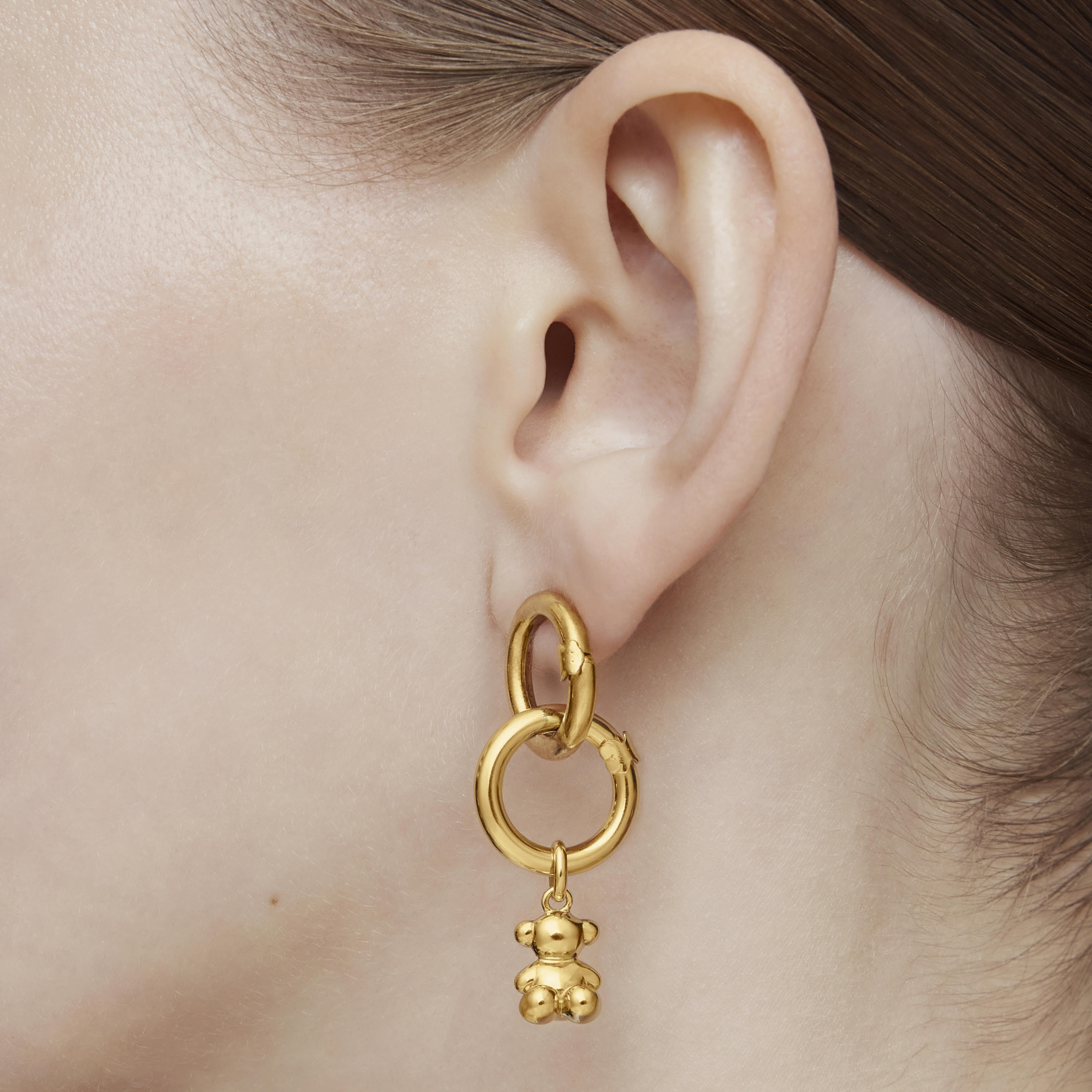 18K gold vermeil Hold Ring