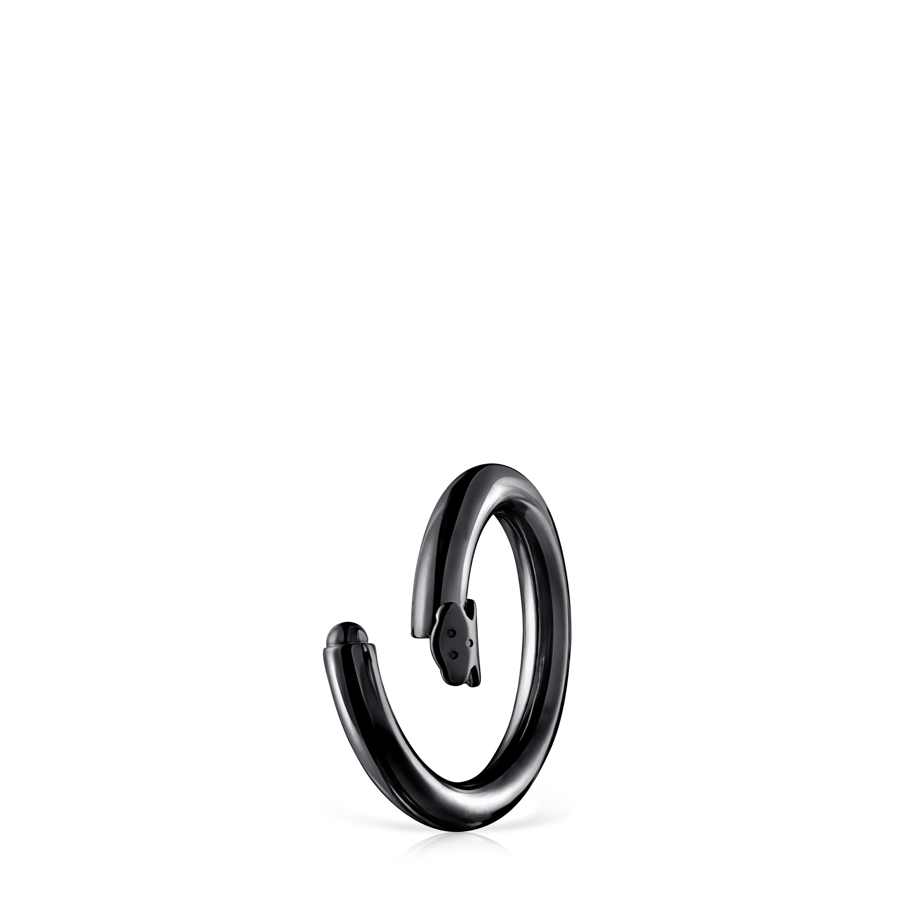 Medium Dark Silver Hold Ring