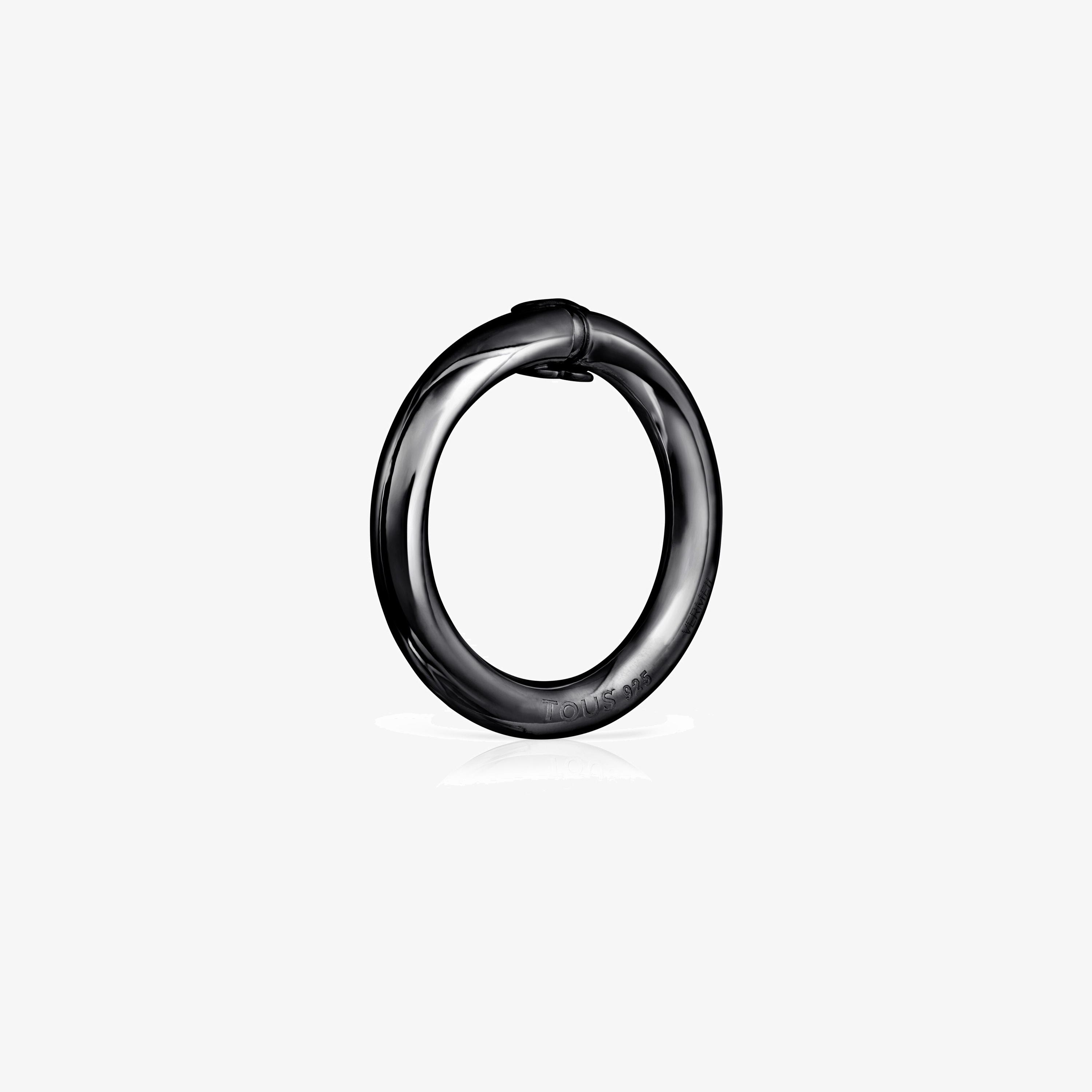 Medium Dark Silver Hold Ring