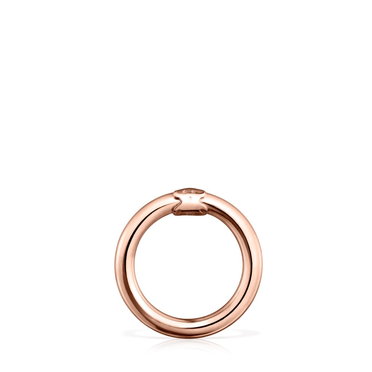 Medium Rose Vermeil Silver Hold Ring
