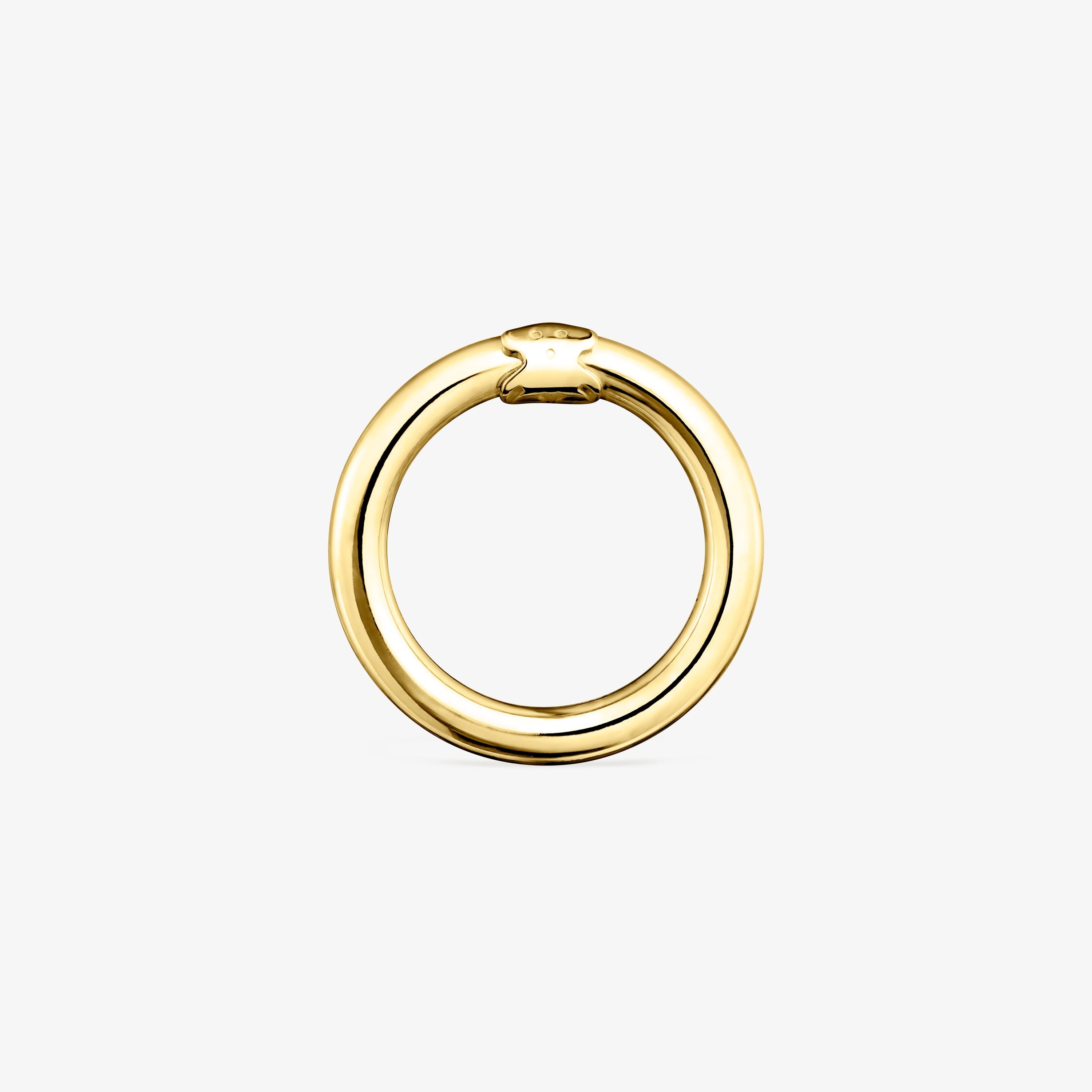 Medium 18K gold vermeil Hold Ring