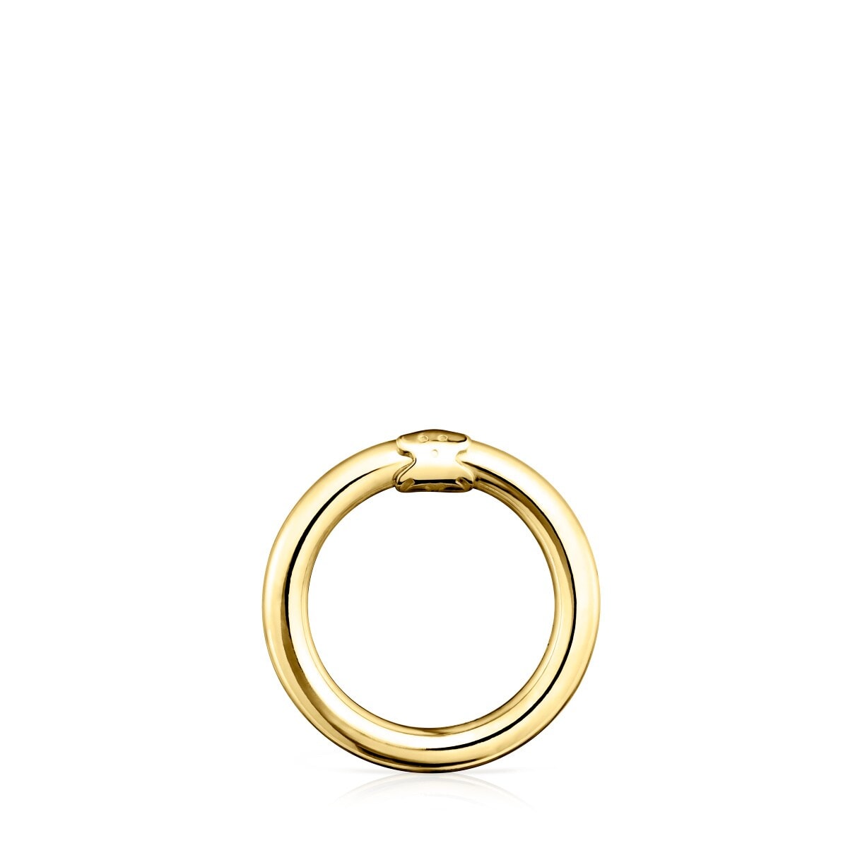 Medium Vermeil Silver Hold Ring