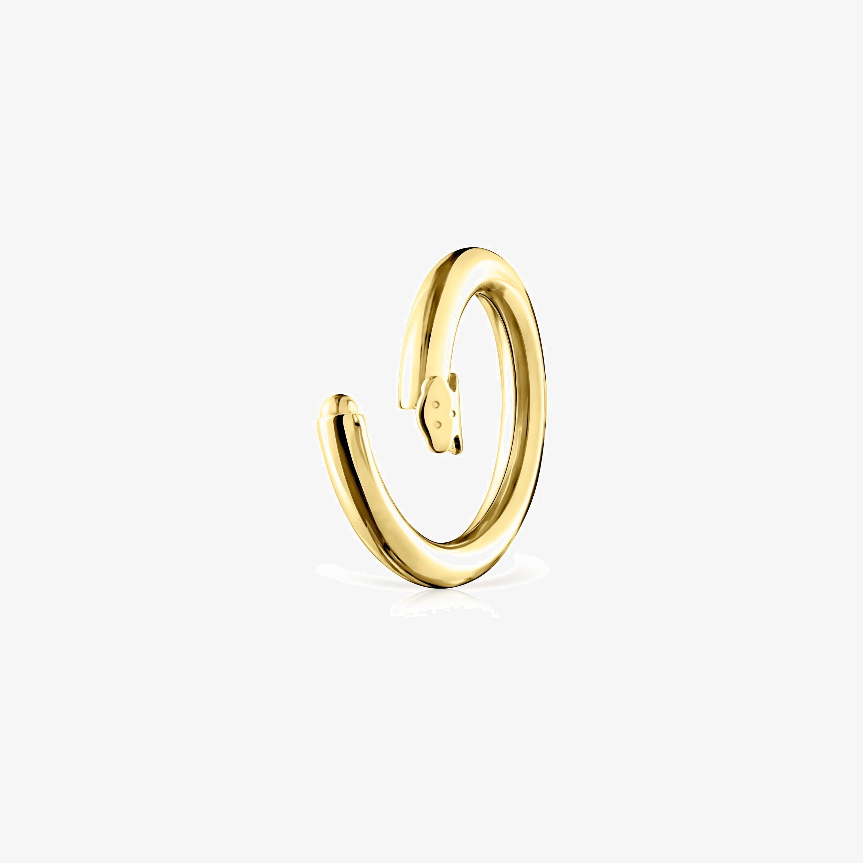 Medium 18K gold vermeil Hold Ring