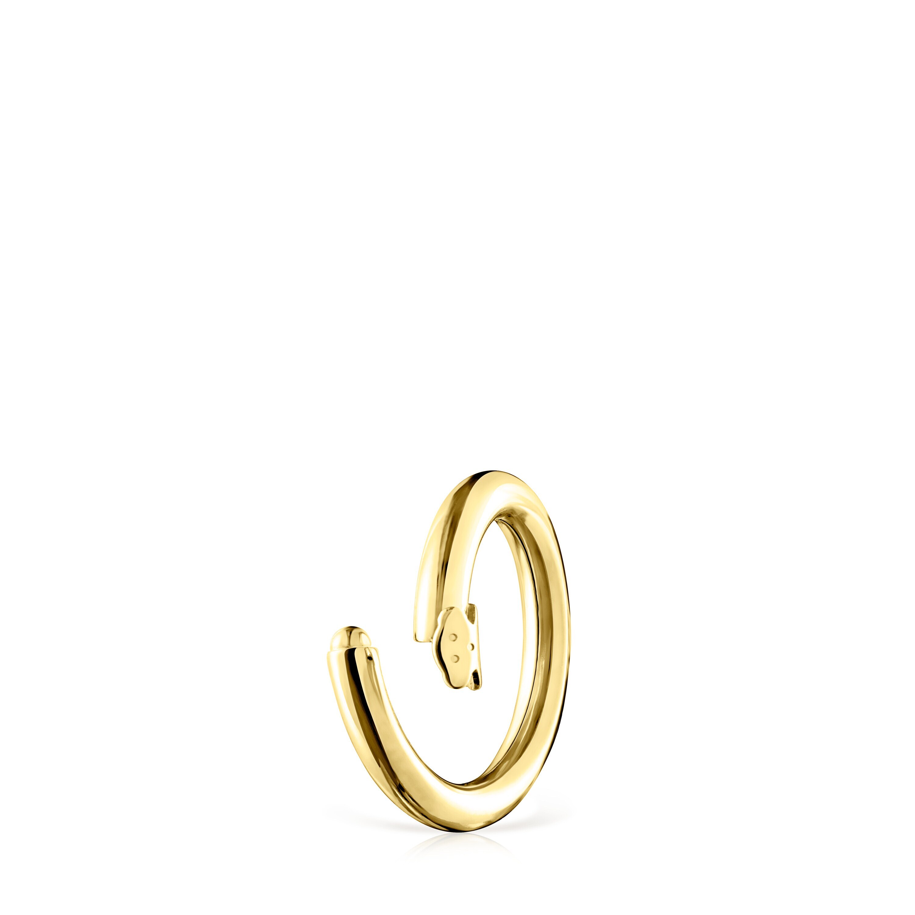Medium Vermeil Silver Hold Ring