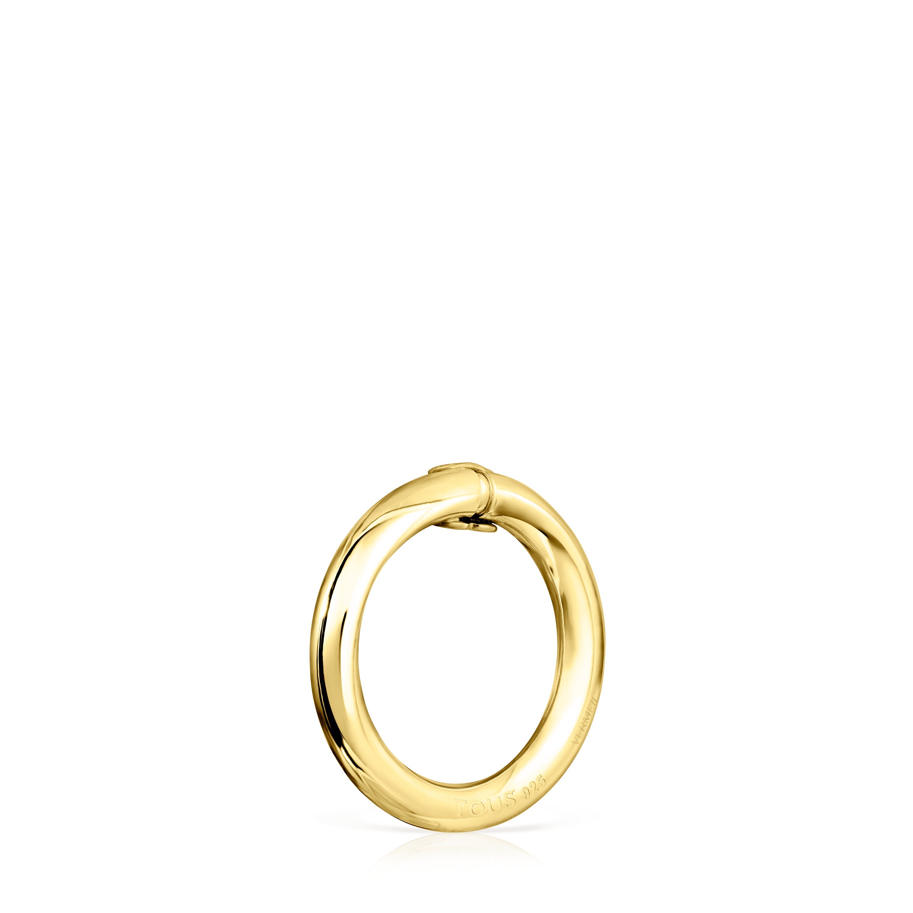 Medium Vermeil Silver Hold Ring