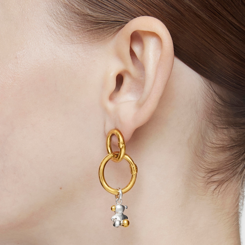 Medium 18K gold vermeil Hold Ring