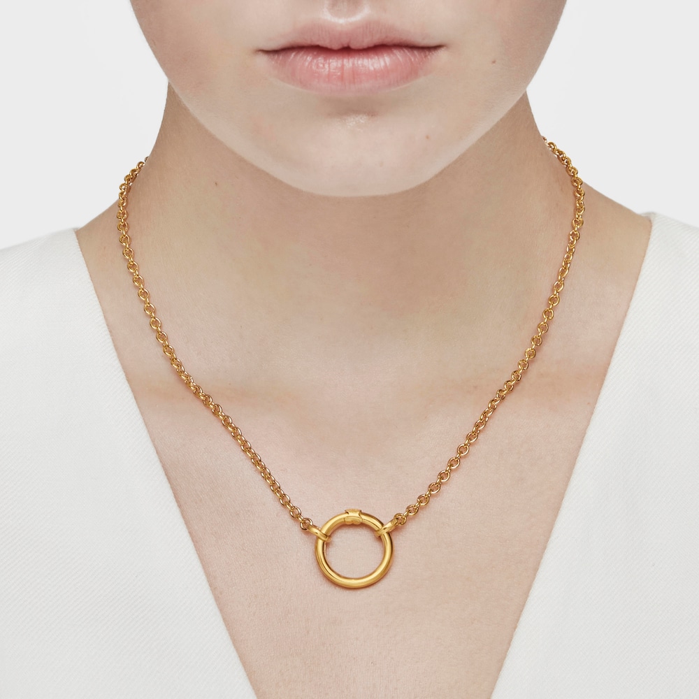 Medium 18K gold vermeil Hold Ring