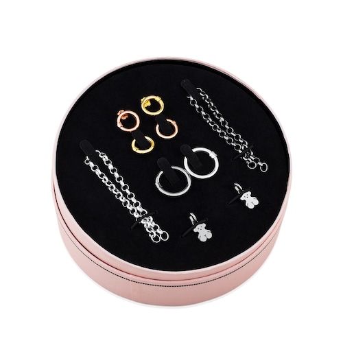 Silver, Silver Vermeil, Rose Silver Vermeil and Dark Silver Hold Pack image number 0